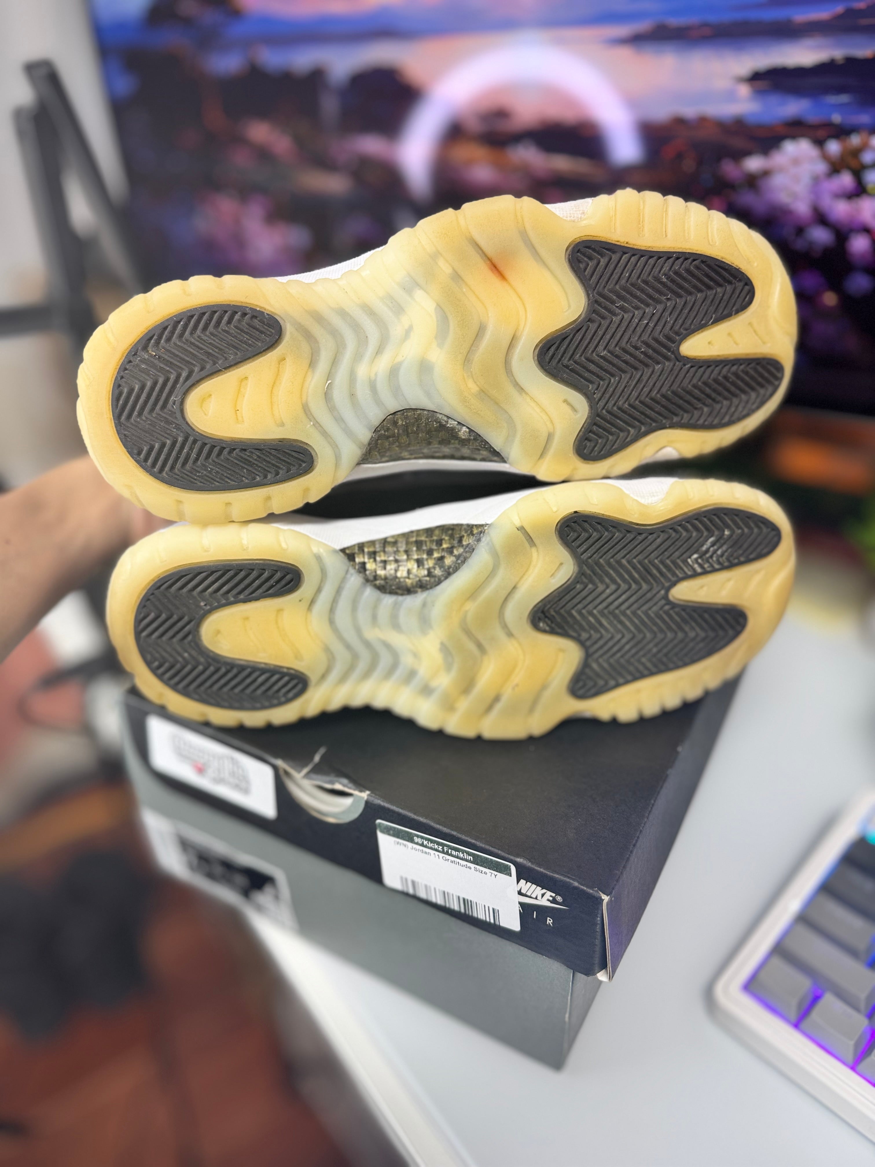 "Gratitude" Air Jordan Retro 11 (GS)