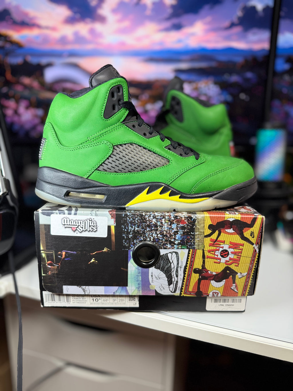 "Oregon" Air Jordan Retro 5