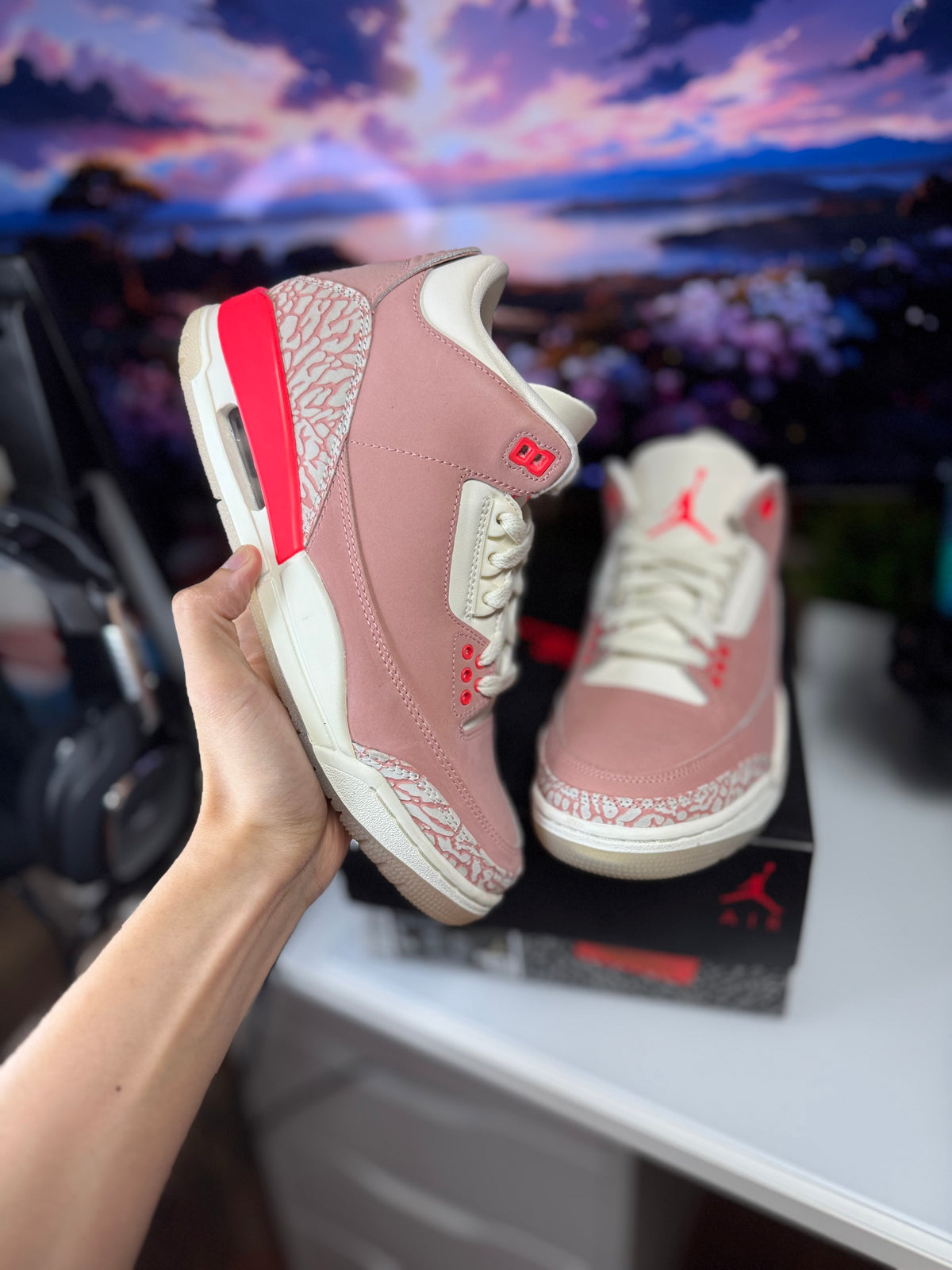 "Rust Pink" Air Jordan Retro 3 (WMNS)