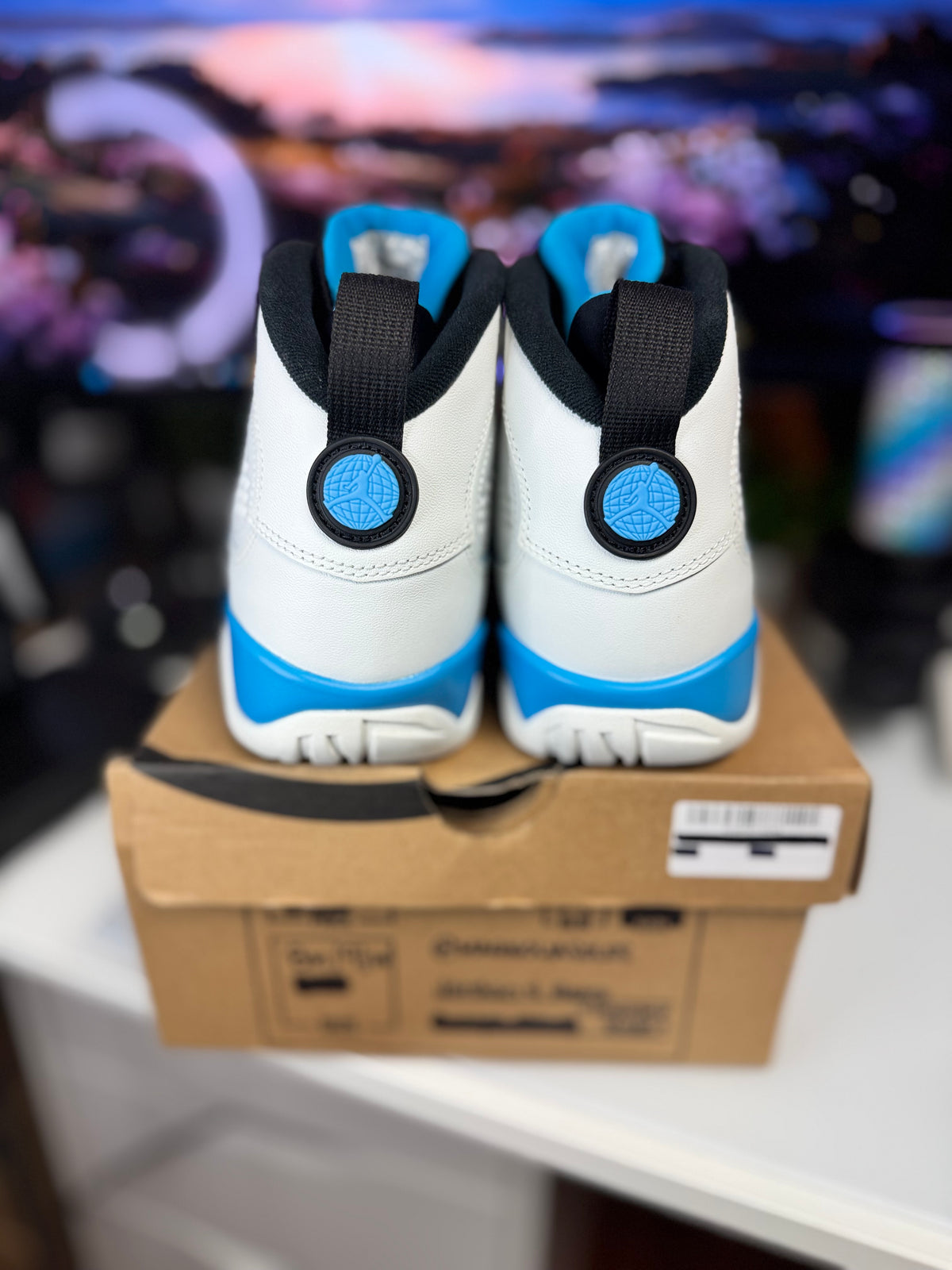 "Powder Blue" Air Jordan Retro 9