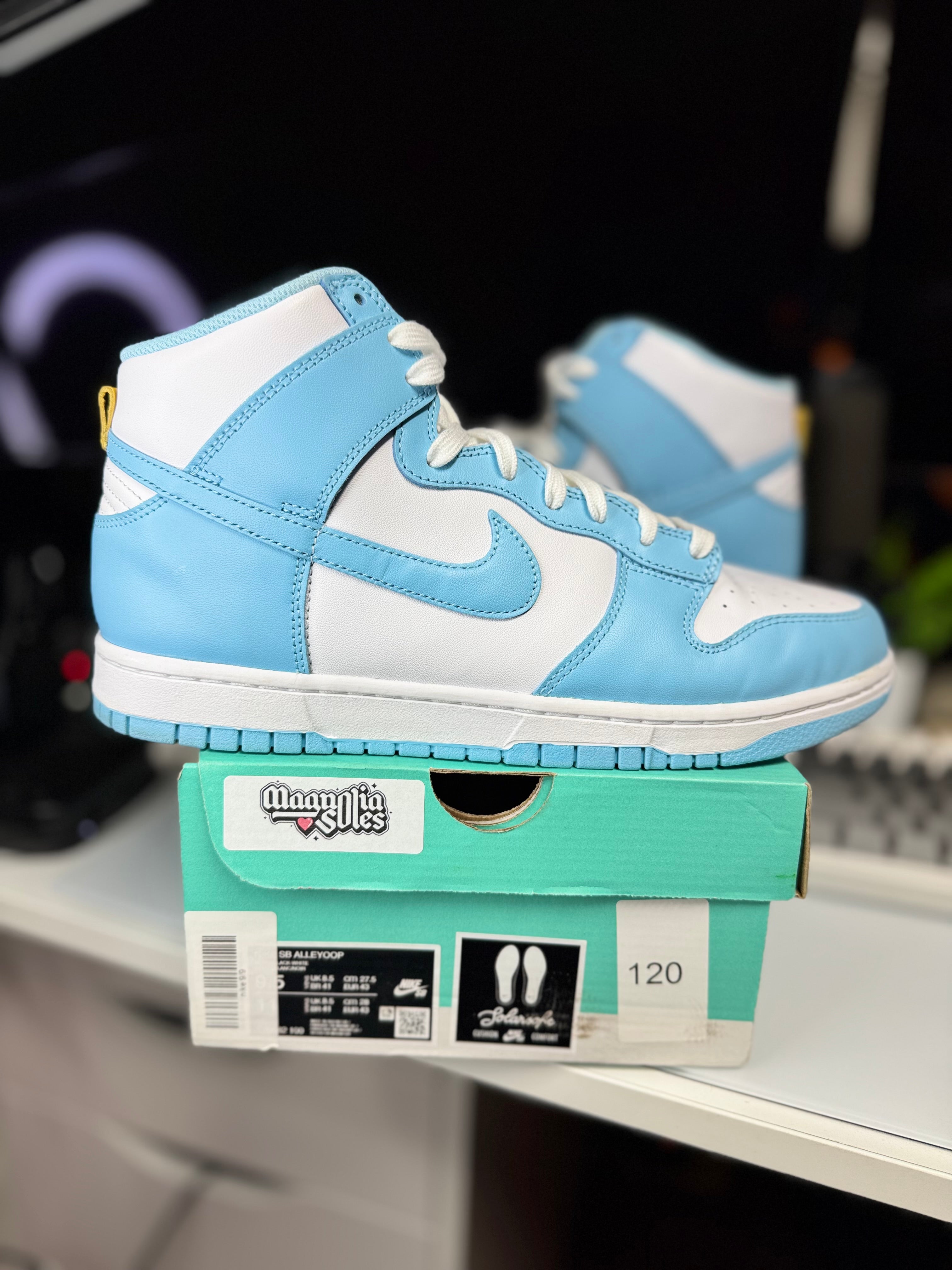 "Blue Chill" Nike Dunk High