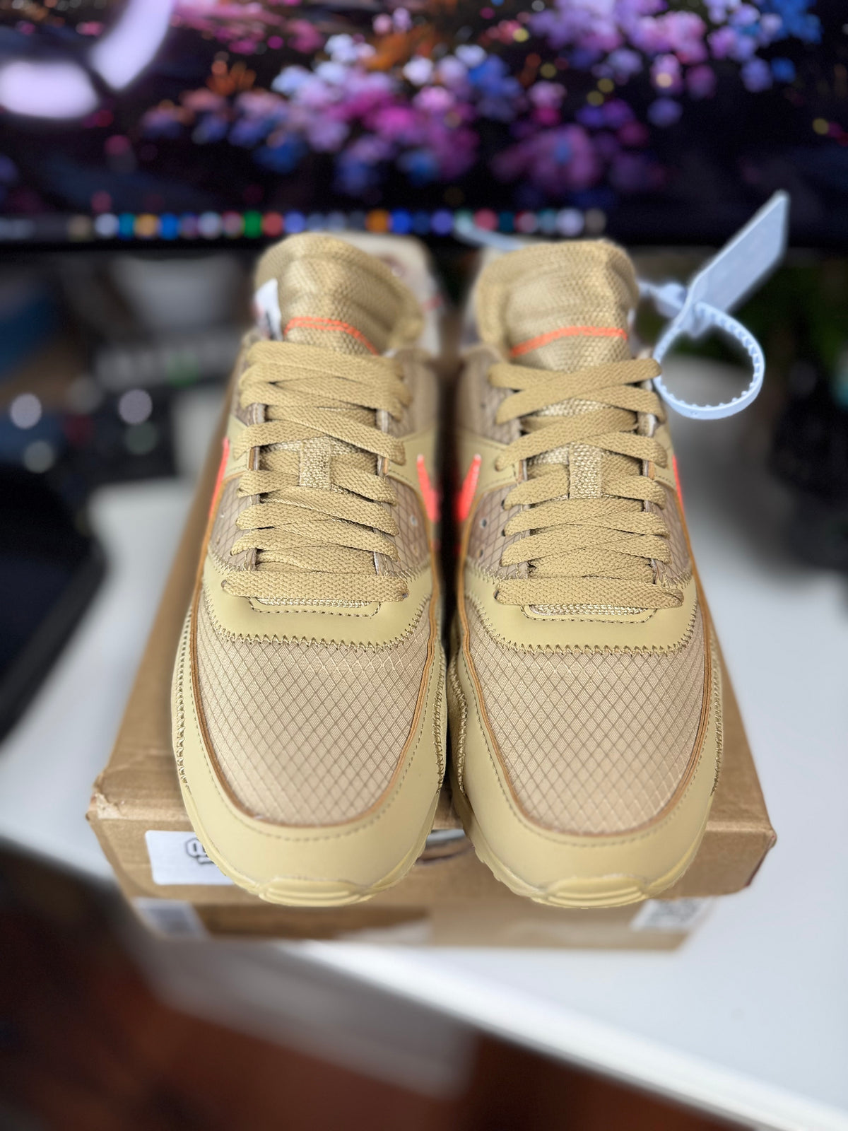 "Desert Ore" Off White Nike Air Max 90