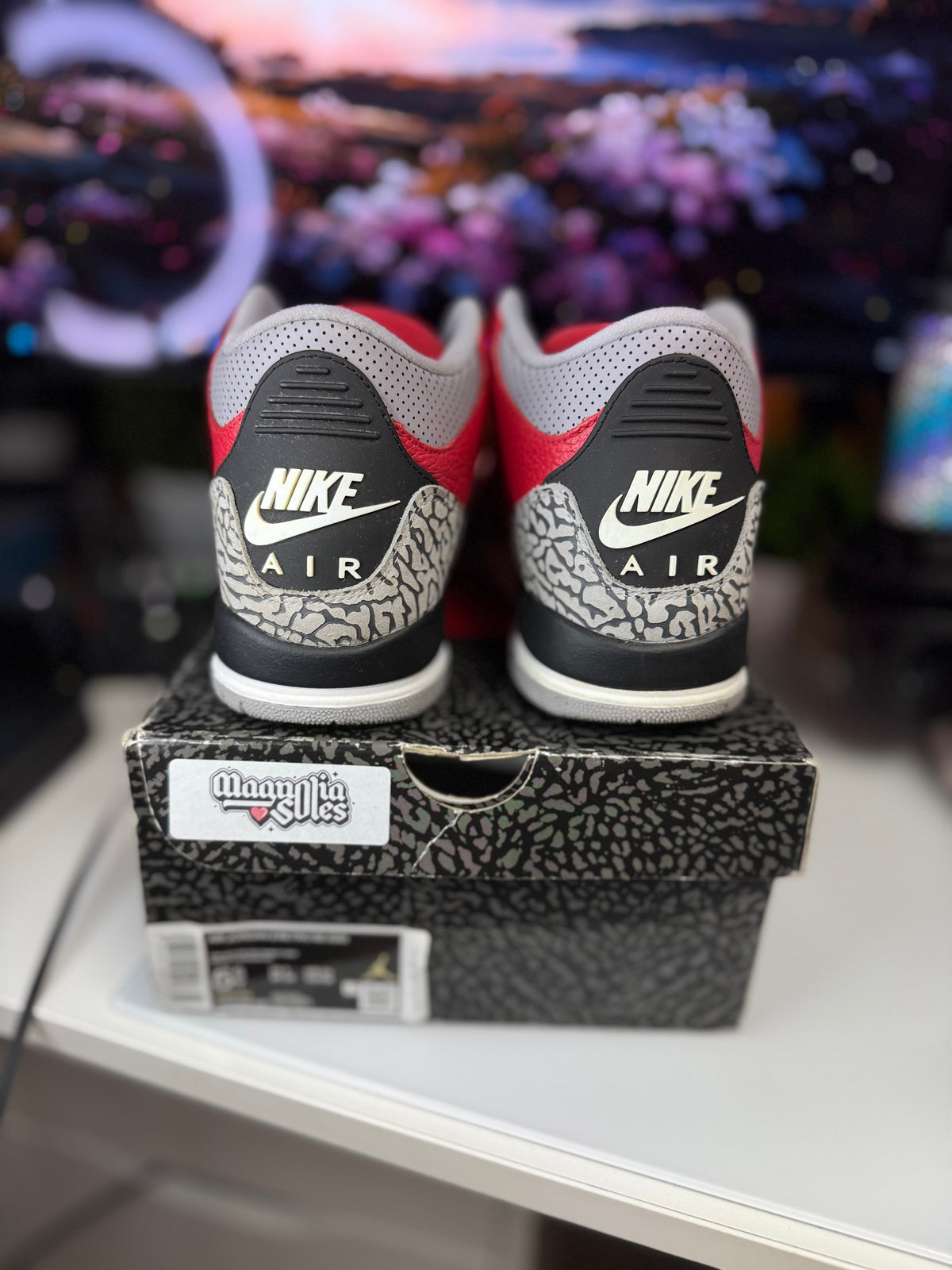 "Unite Fire Red" Air Jordan Retro 3 (GS)