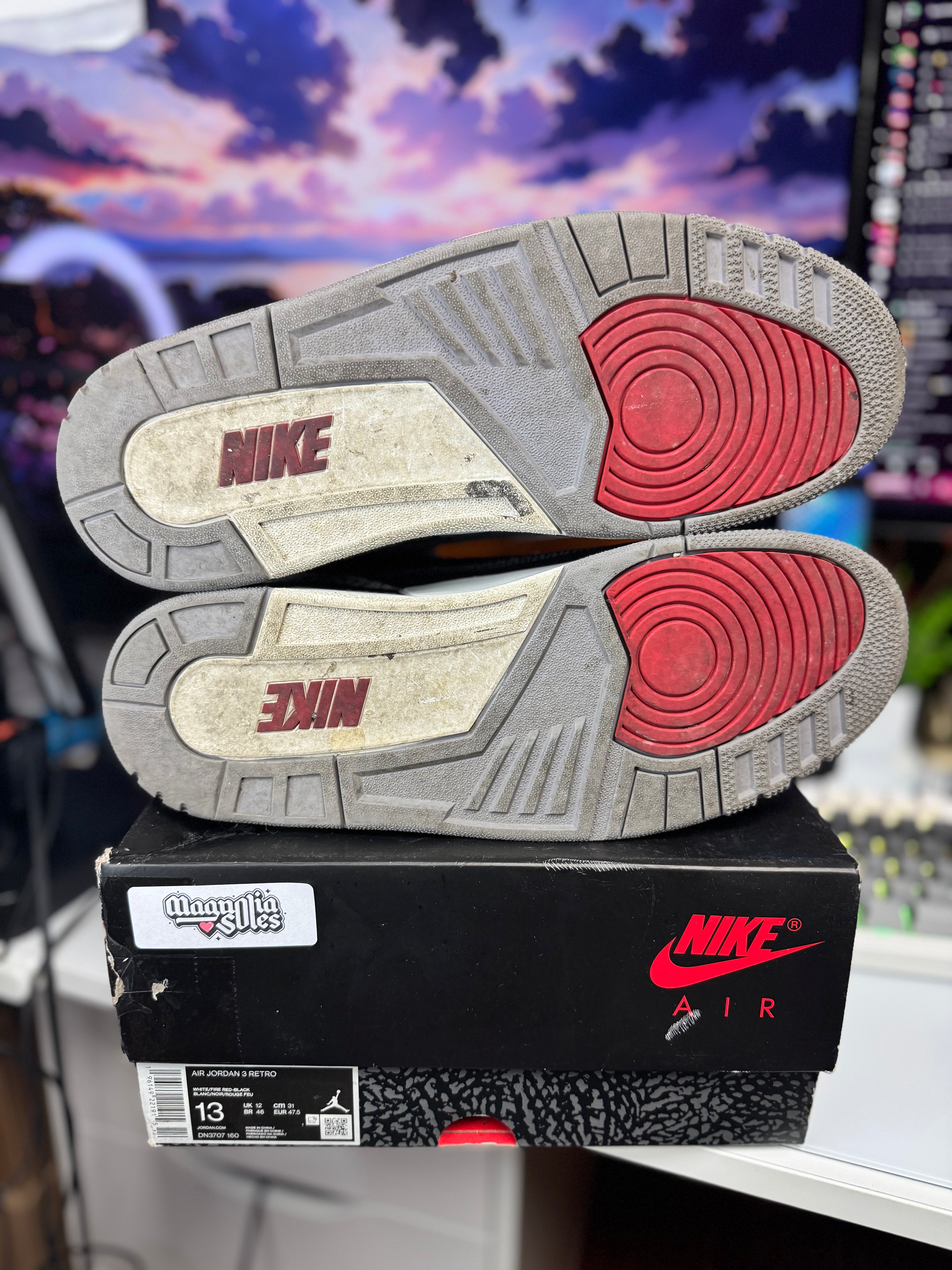 "Black Cement Reimagined" Air Jordan Retro 3