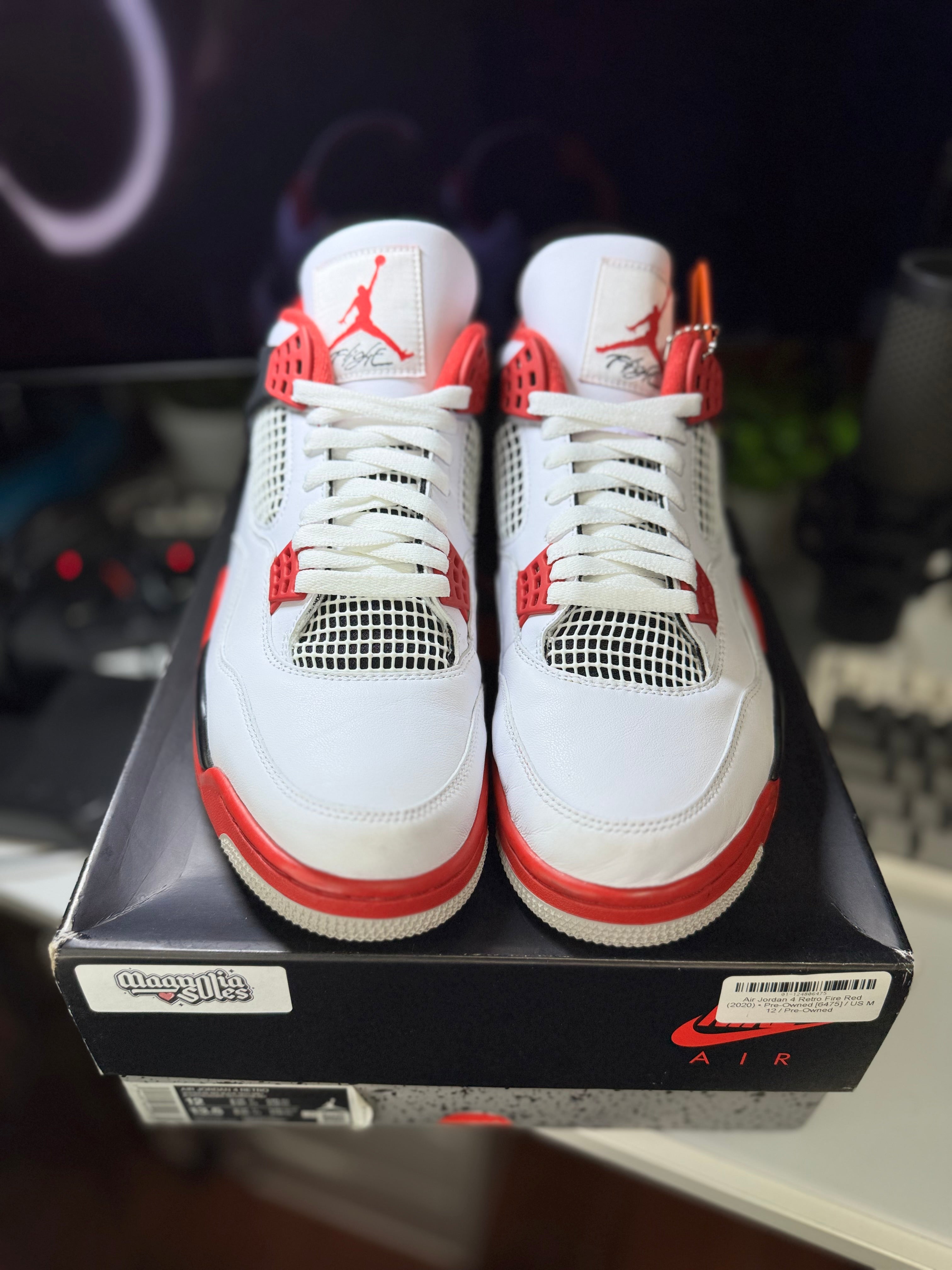"Fire Red 2020" Air Jordan Retro 4 OG