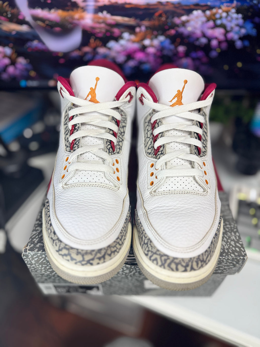 “Cardinal Red” Air Jordan Retro 3