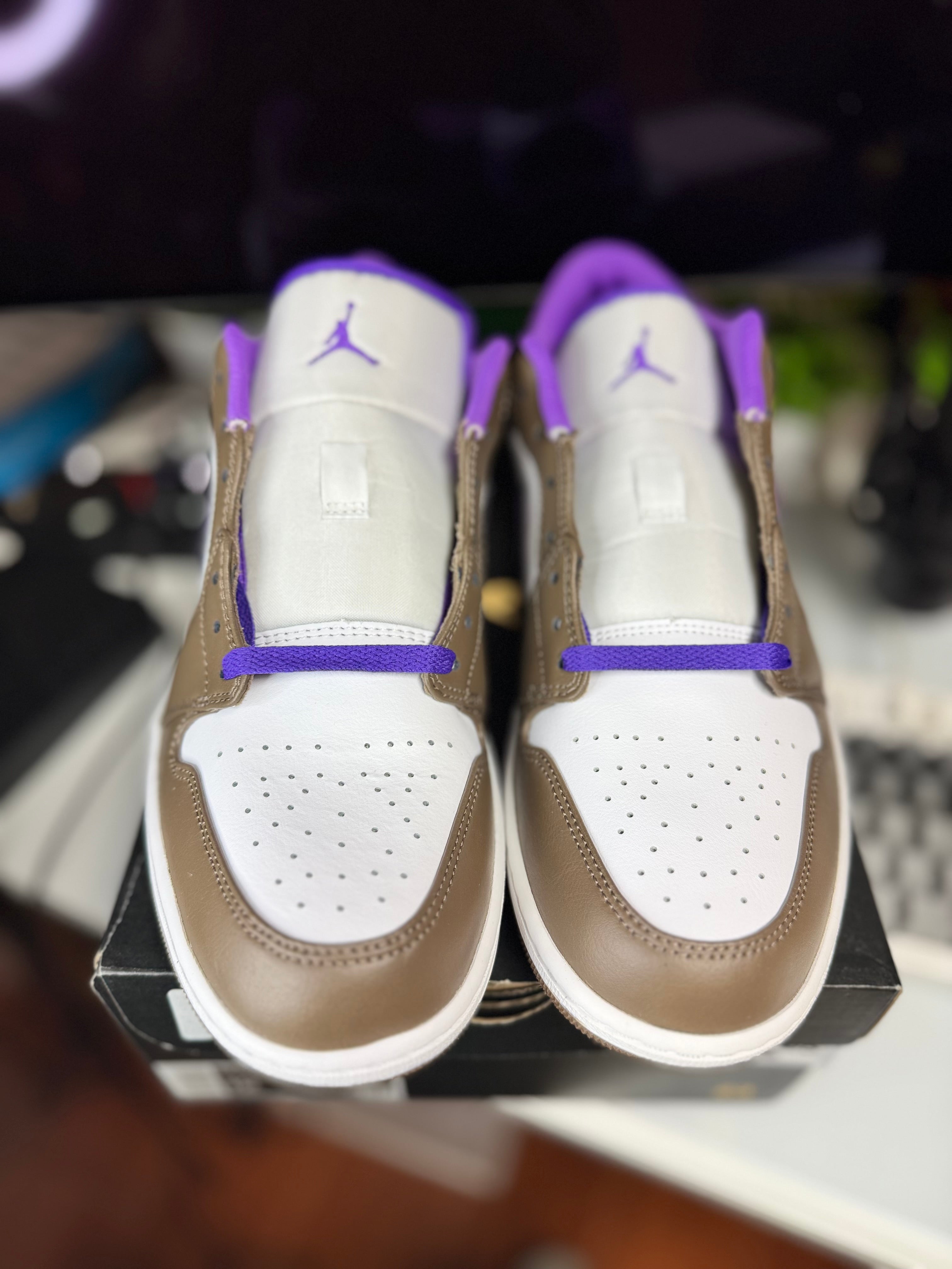 "Palomino Purple" Air Jordan 1 Low