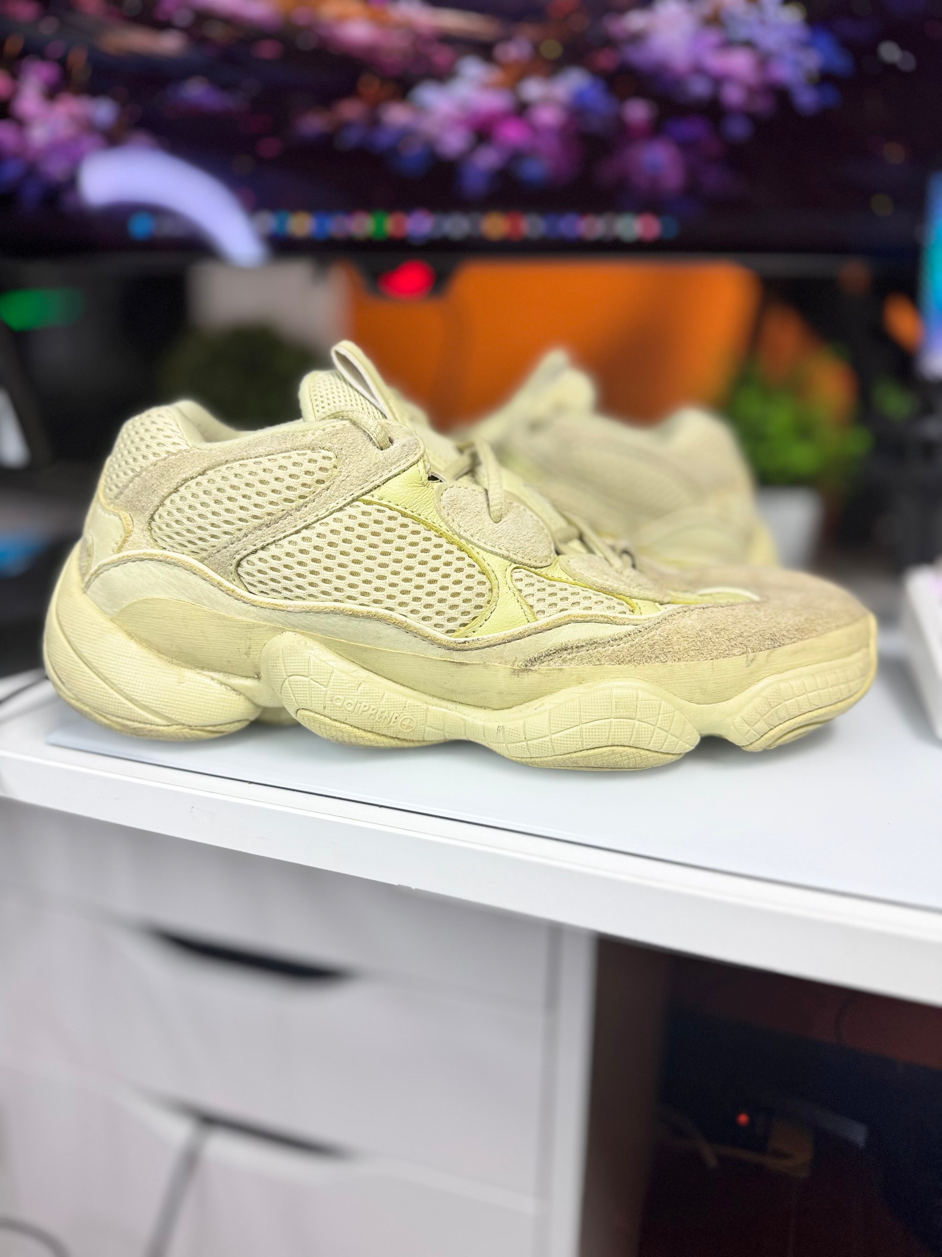 "Supermoon Yellow" Adidas Yeezy 500