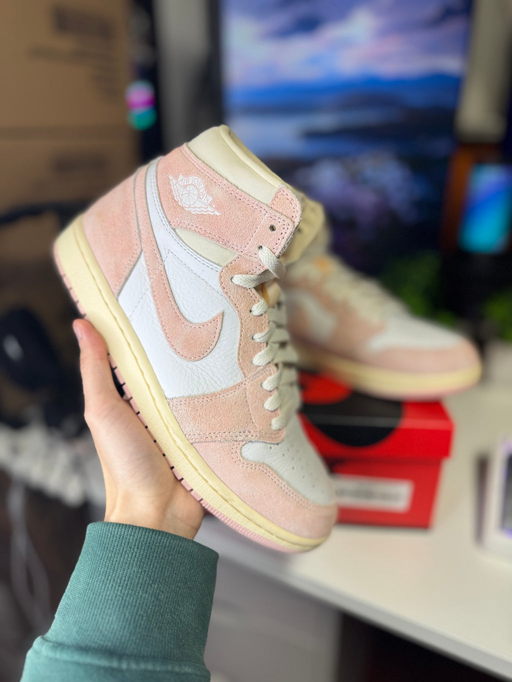 "Washed Pink" Air Jordan Retro 1 (WMNS)