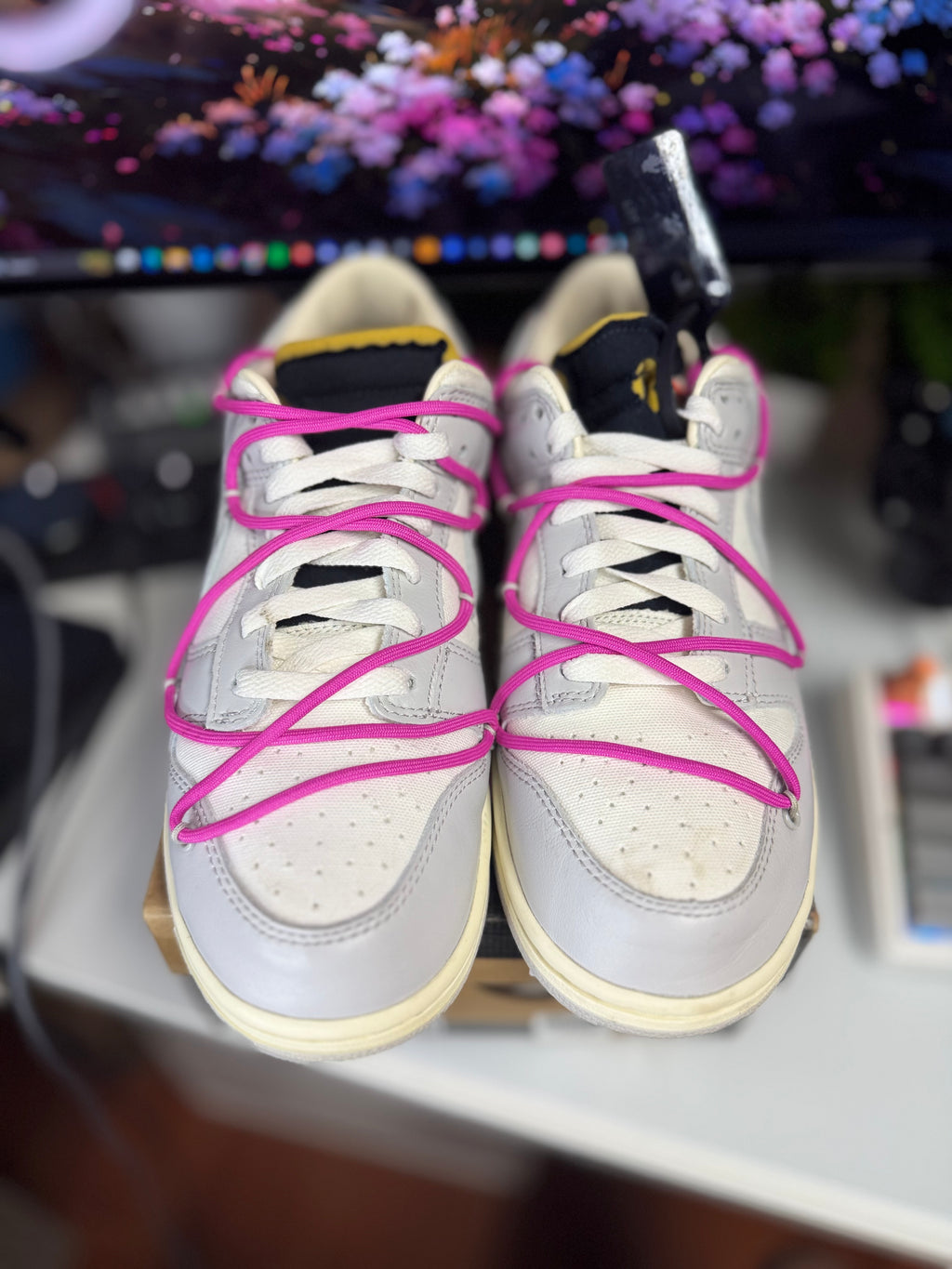"Lot 30" Off White Nike Dunk Low