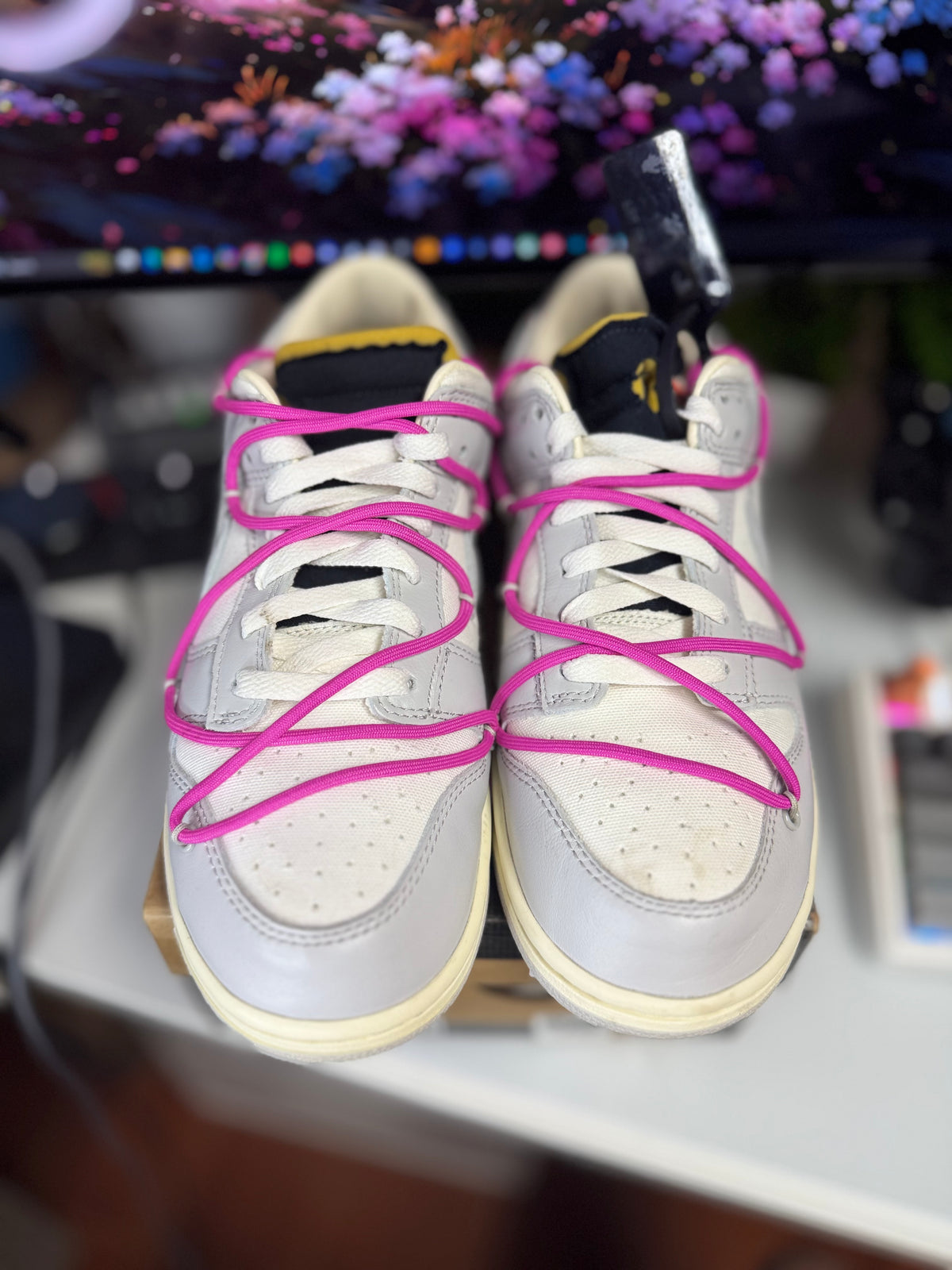 "Lot 30" Off White Nike Dunk Low