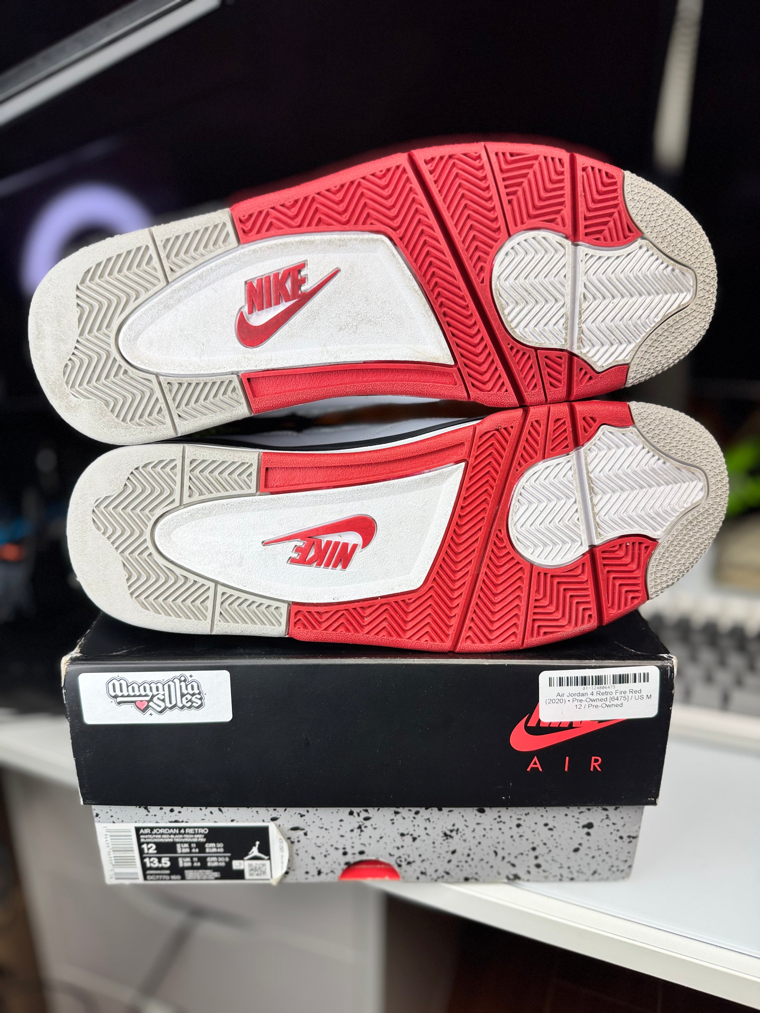 "Fire Red 2020" Air Jordan Retro 4 OG