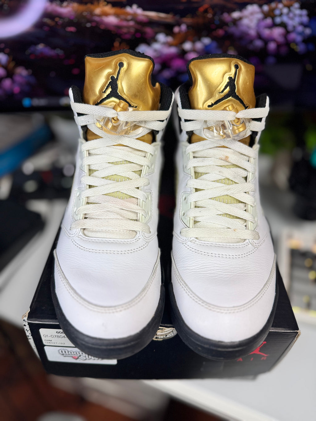 "Gold Medal" Air Jordan Retro 5