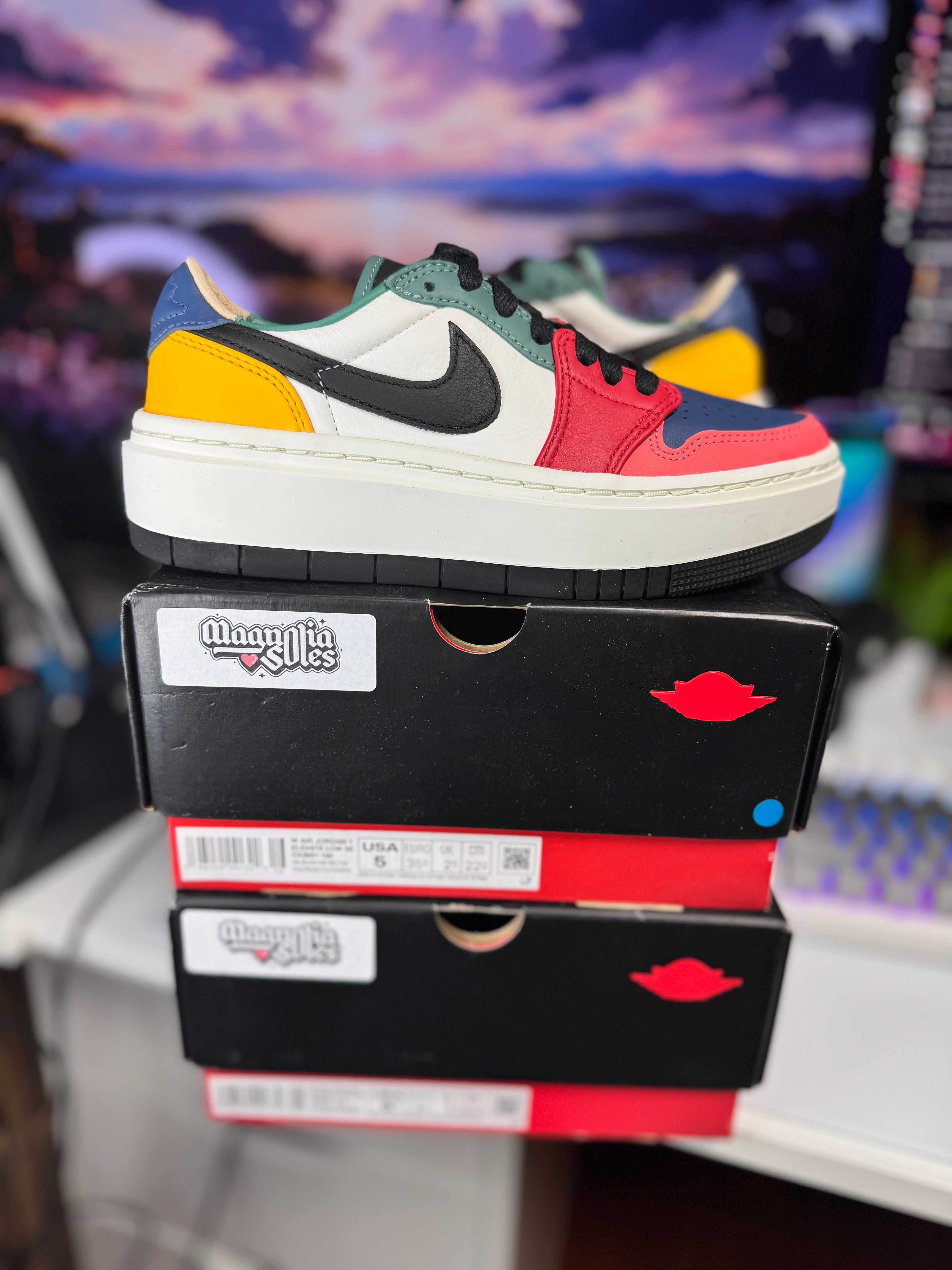 "Multicolor" Air Jordan Retro 1 Low Elevate (WMNS)