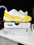 "Yellow Snakeskin" Air Jordan Retro 11 Low (WMNS)