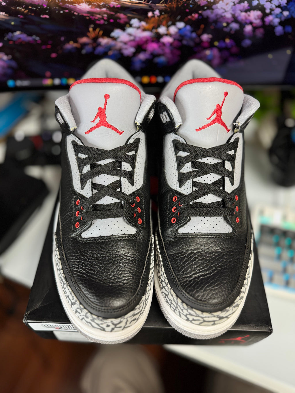"Black Cement 2018" Air Jordan Retro 3 OG