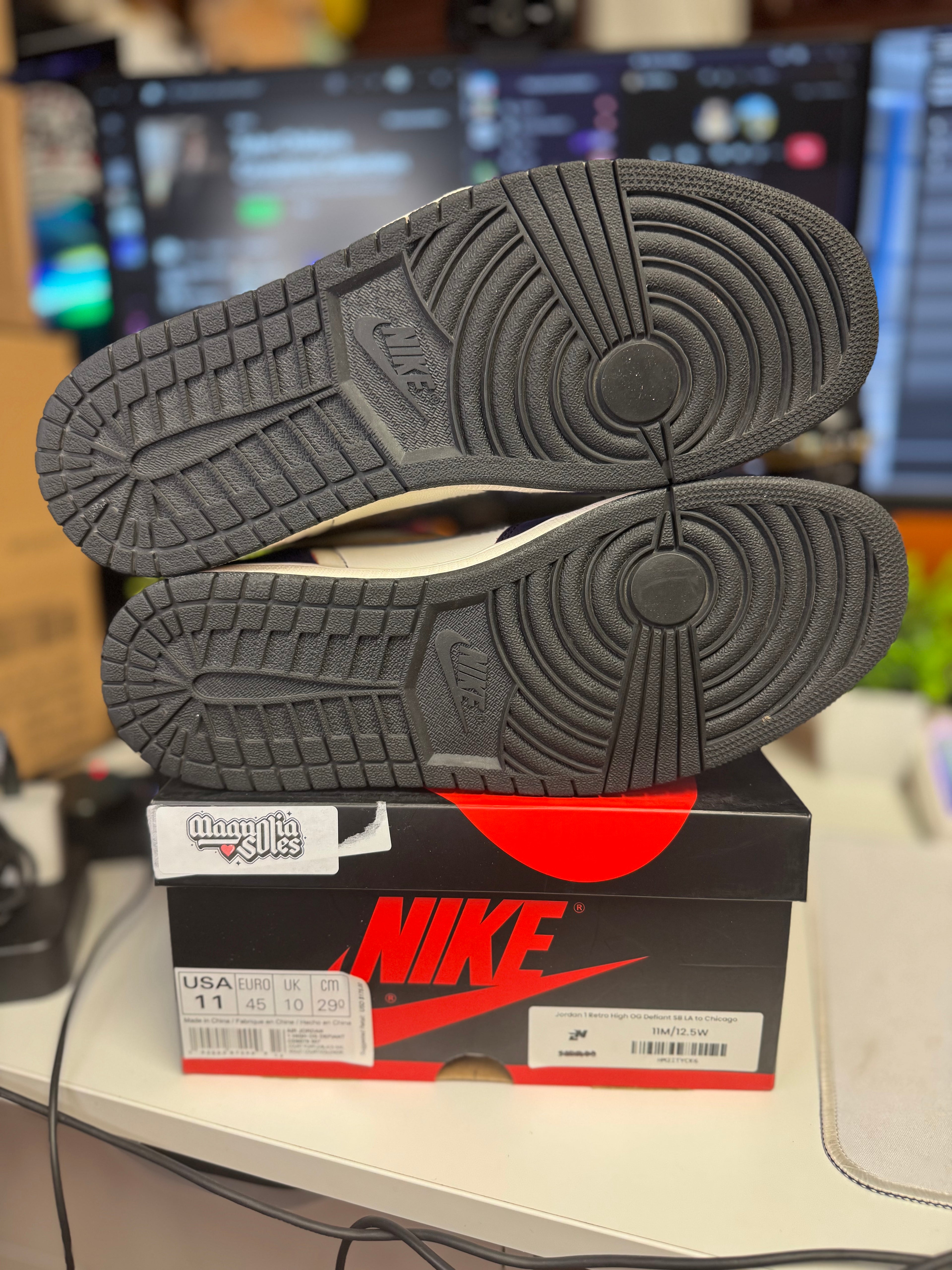 "Defiant LA to Chicago" Air Jordan Retro 1 SB