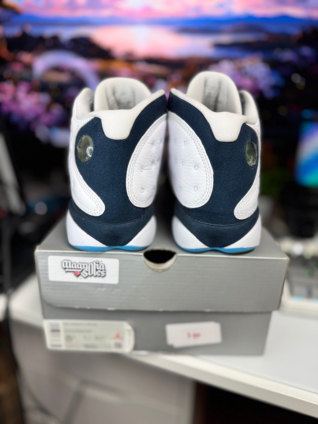"Obsidian Powder Blue" Air Jordan Retro 13