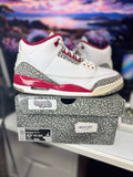 “Cardinal Red” Air Jordan Retro 3