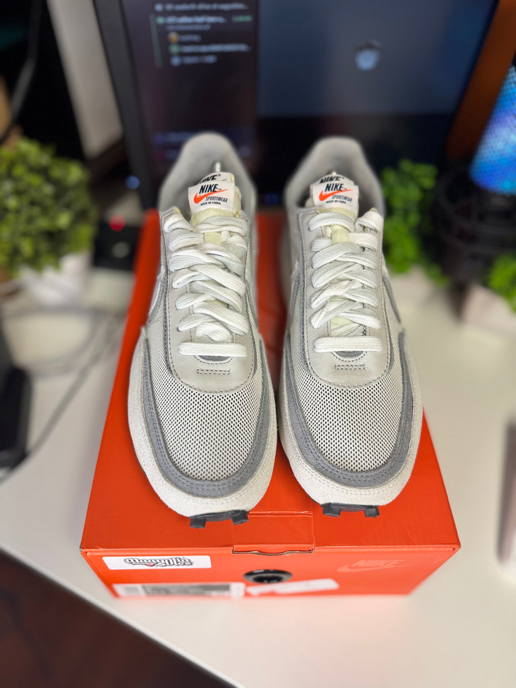 "Sacai Grey" Nike LD Waffle