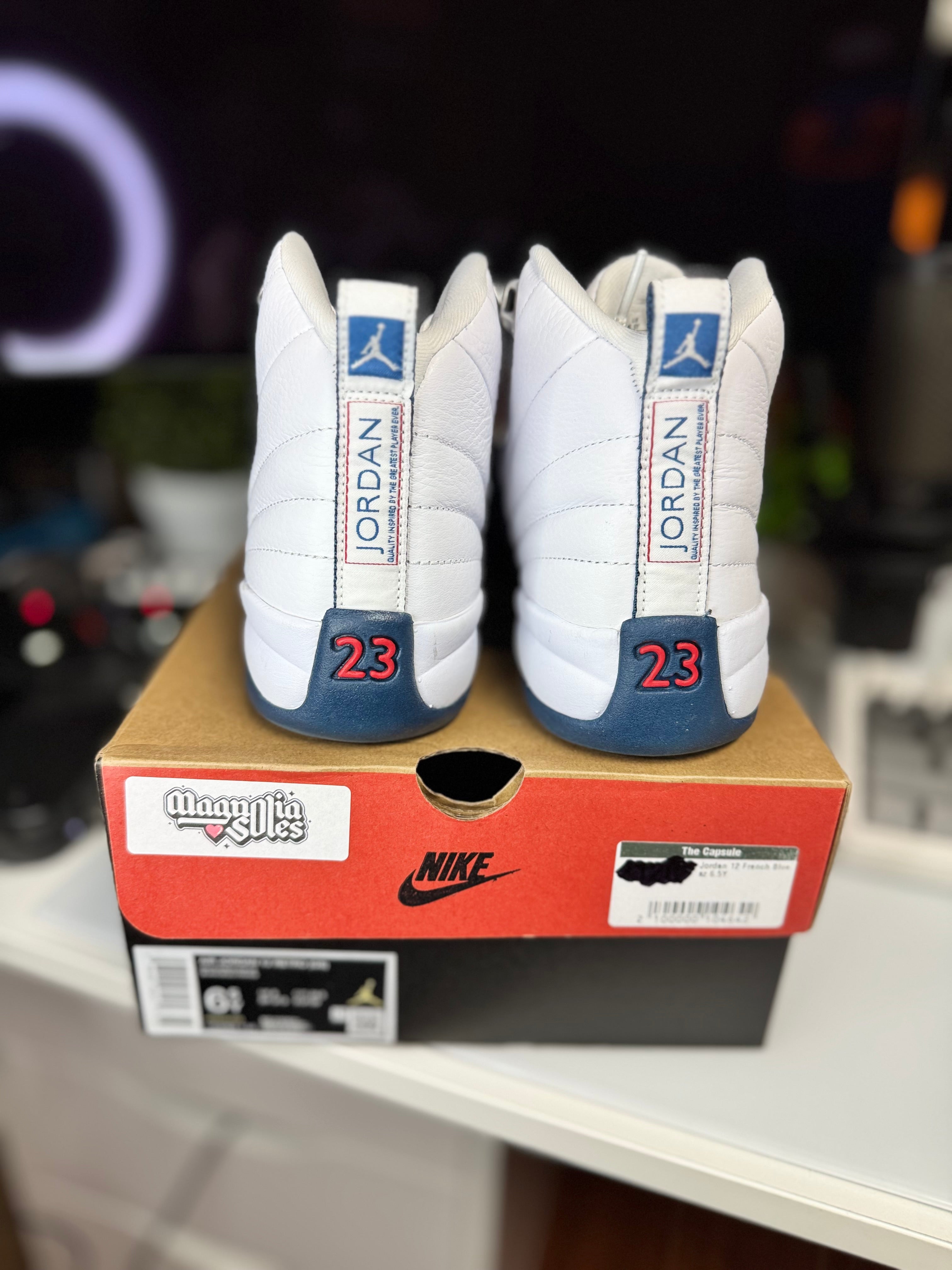 "French Blue" Air Jordan Retro 12 (GS)
