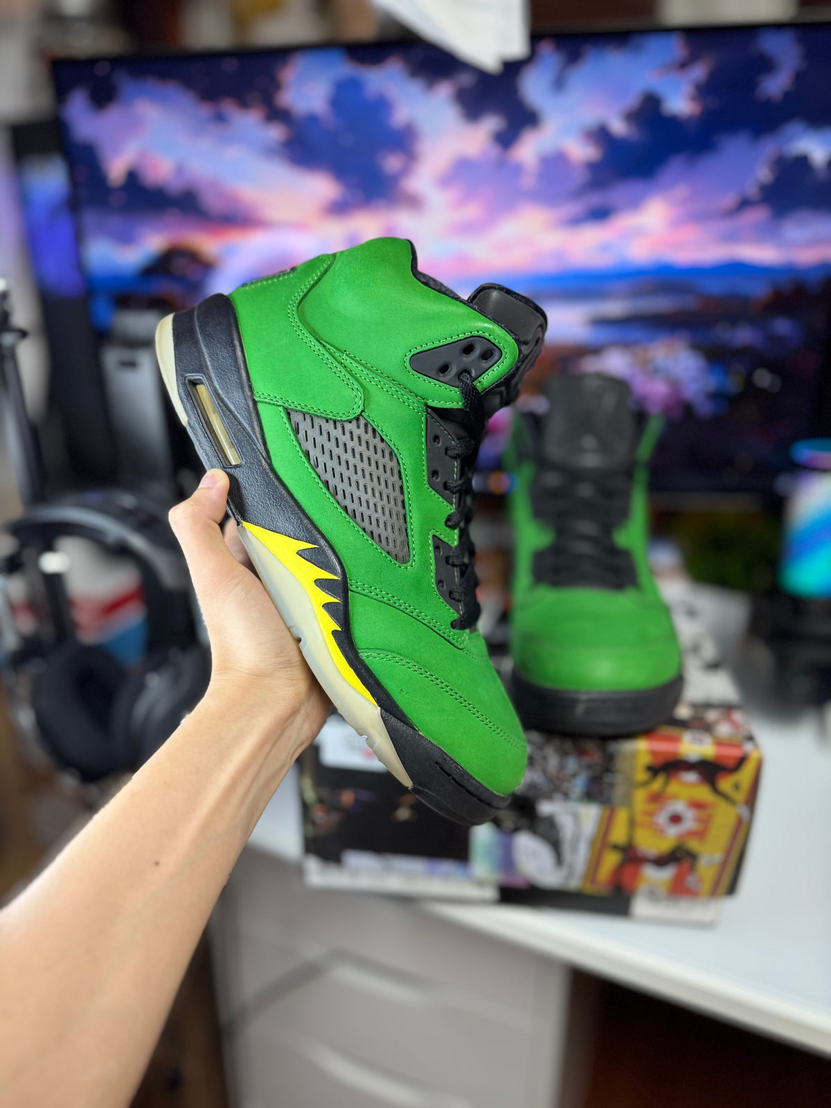 "Oregon" Air Jordan Retro 5