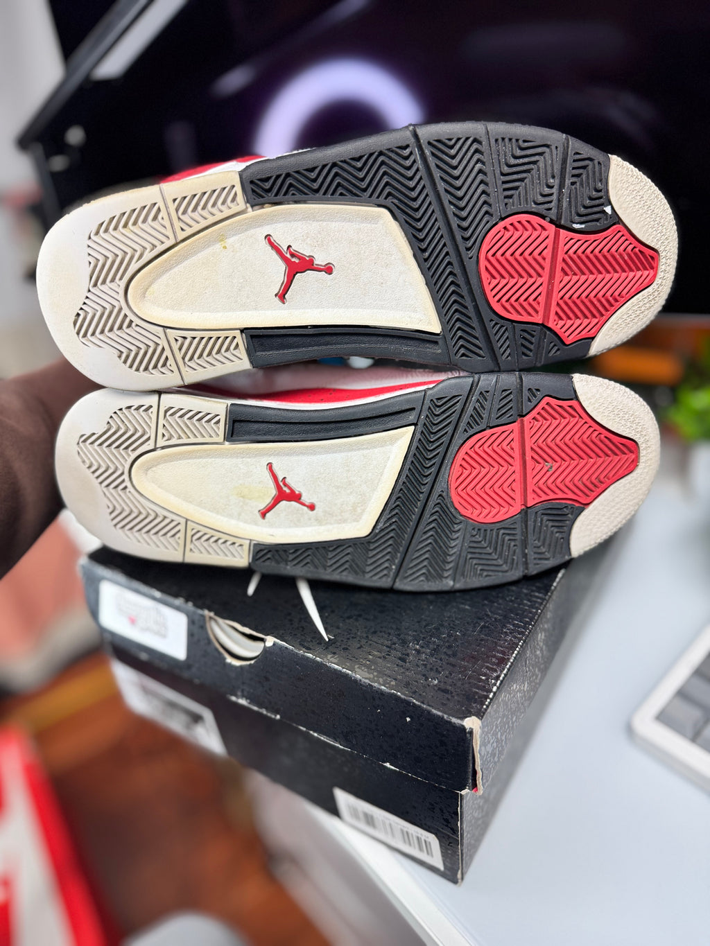 "Red Cement" Air Jordan Retro 4