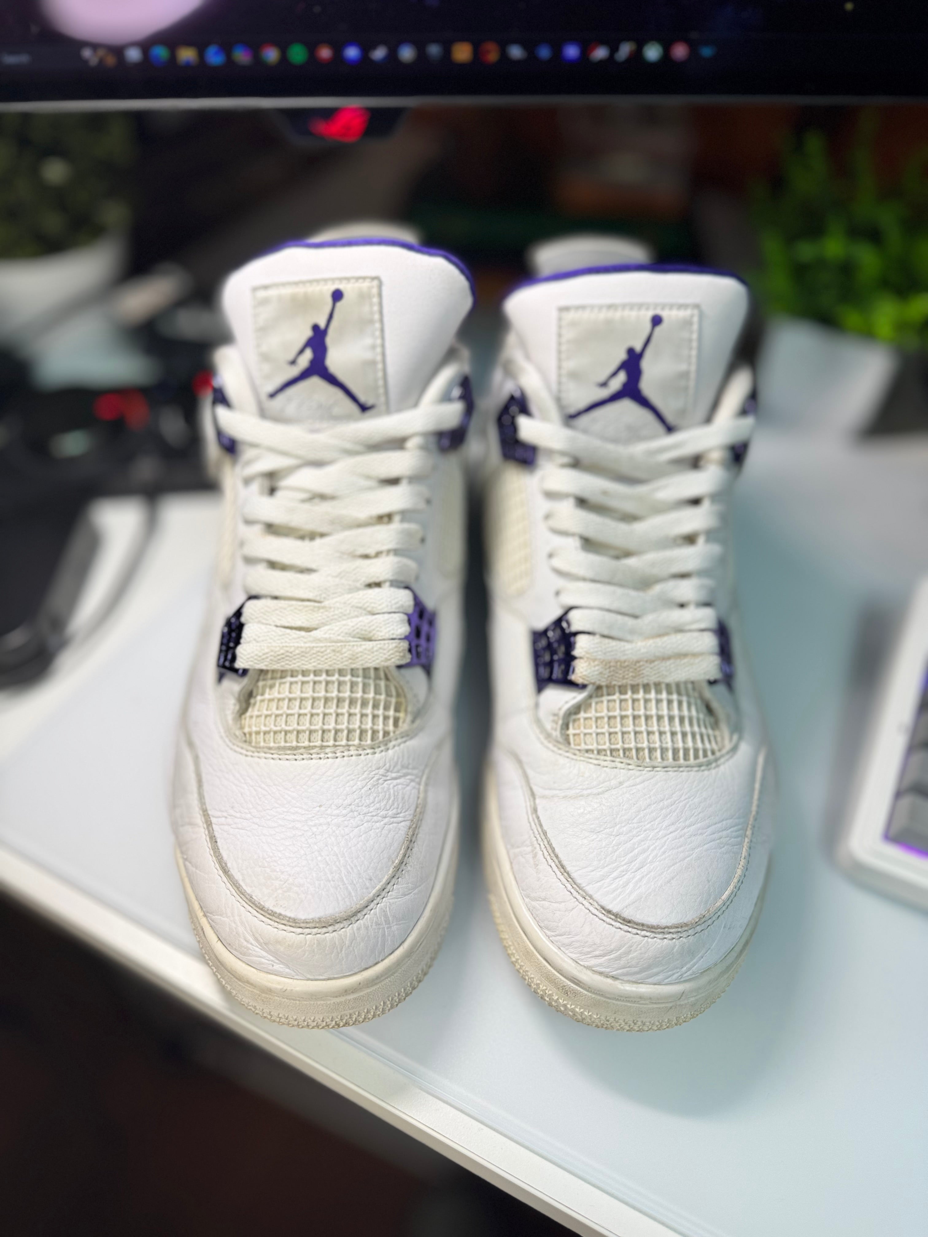 "Metallic Purple" Air Jordan Retro 4