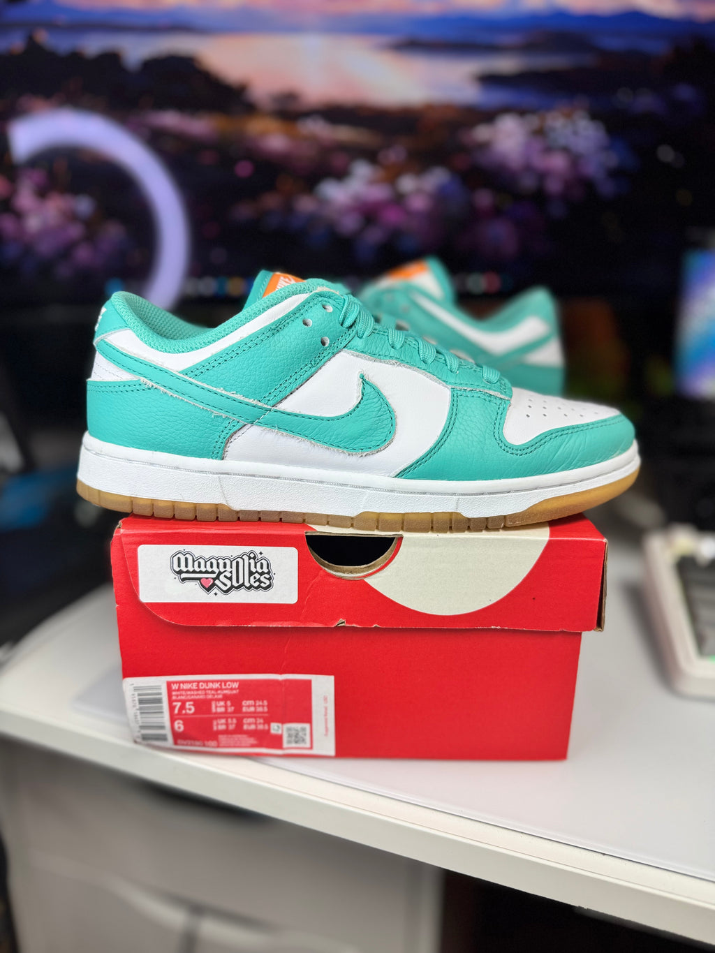 "Turquoise" Nike Dunk Low (WMNS)