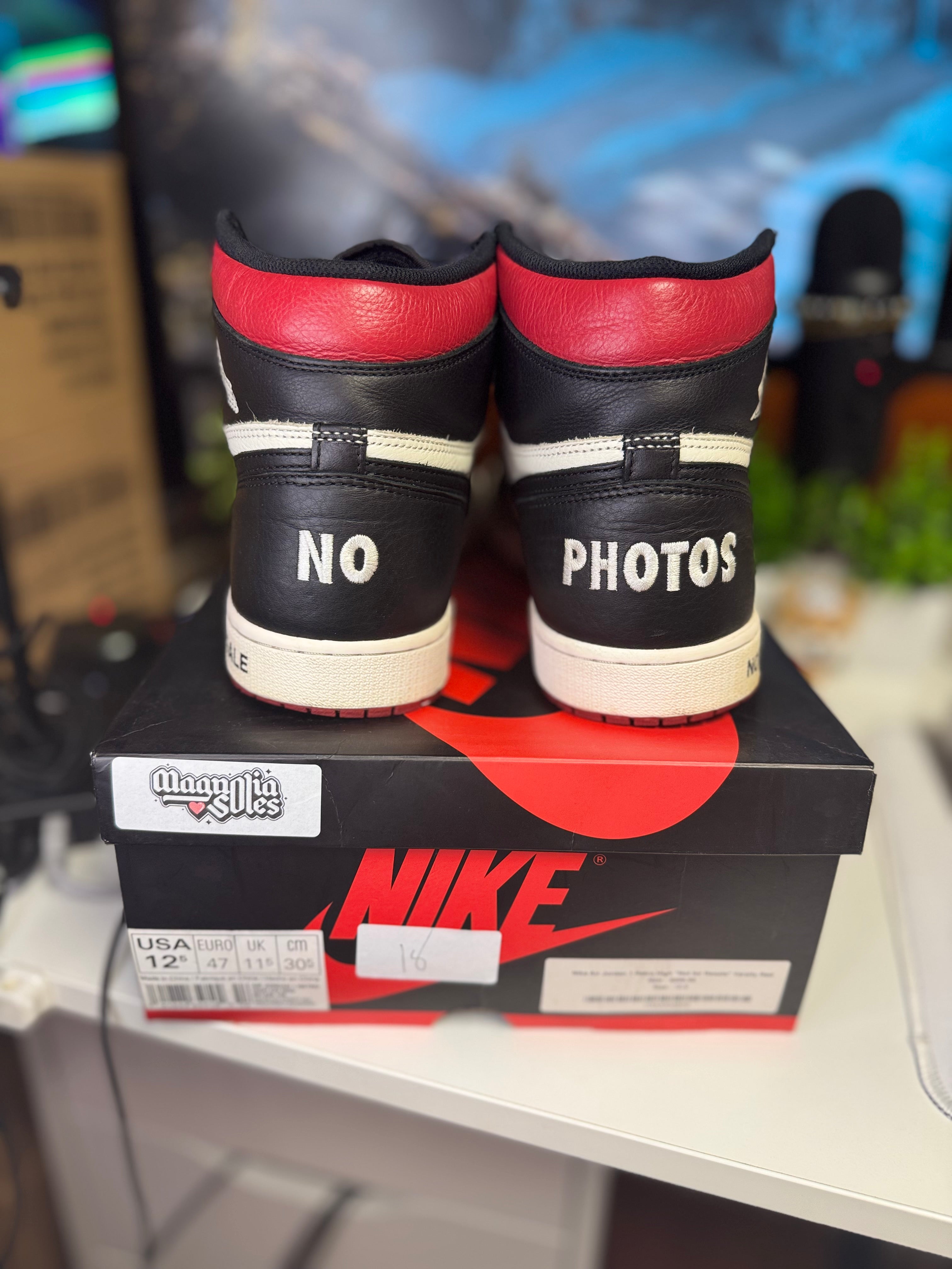 "Not For Resale Red" Air Jordan Retro 1 OG