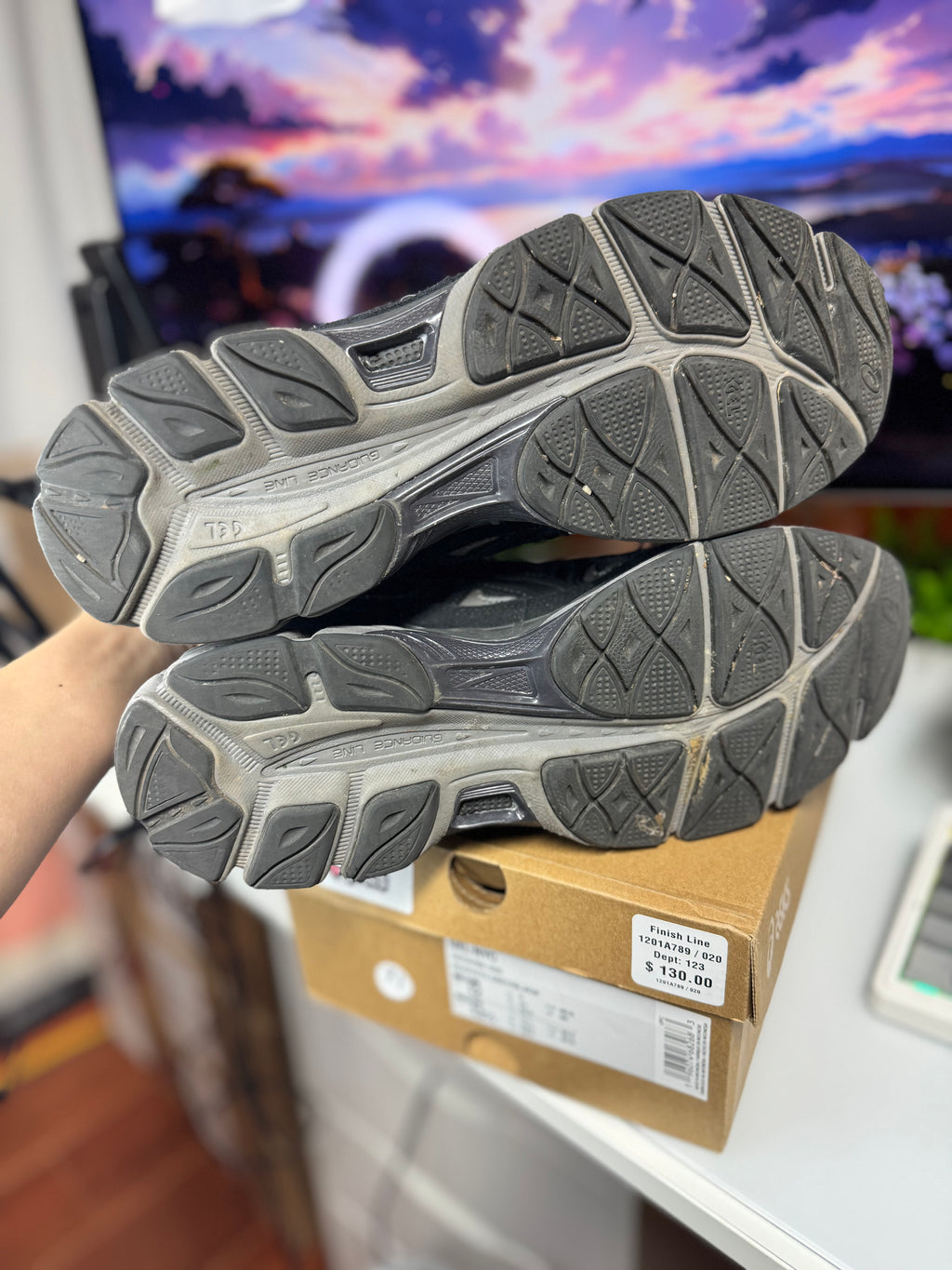 "Graphite Grey" Asics Gel-NYC