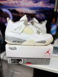 "White Oreo" Air Jordan Retro 4