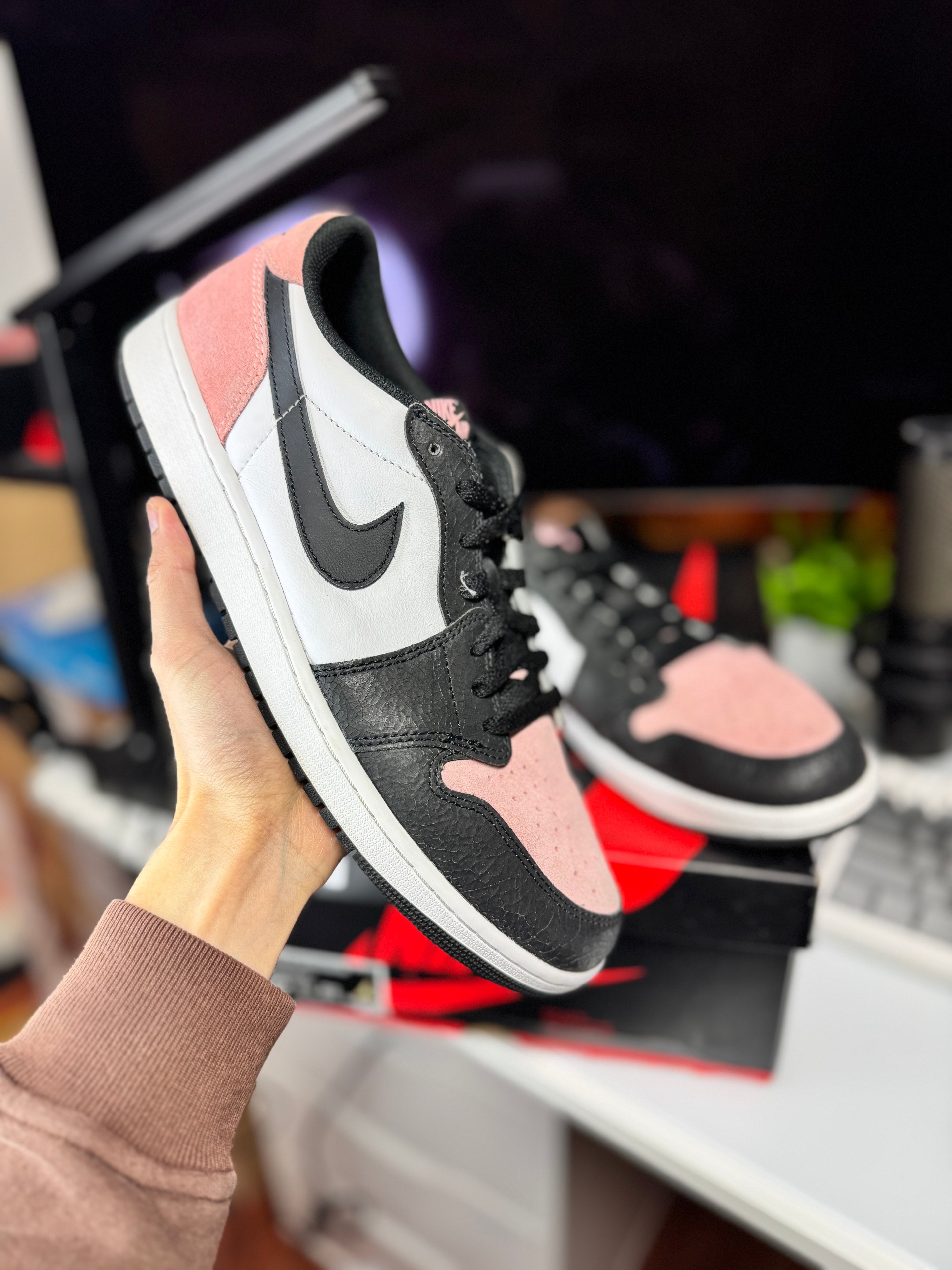 "Bleached Coral" Air Jordan Retro 1 Low