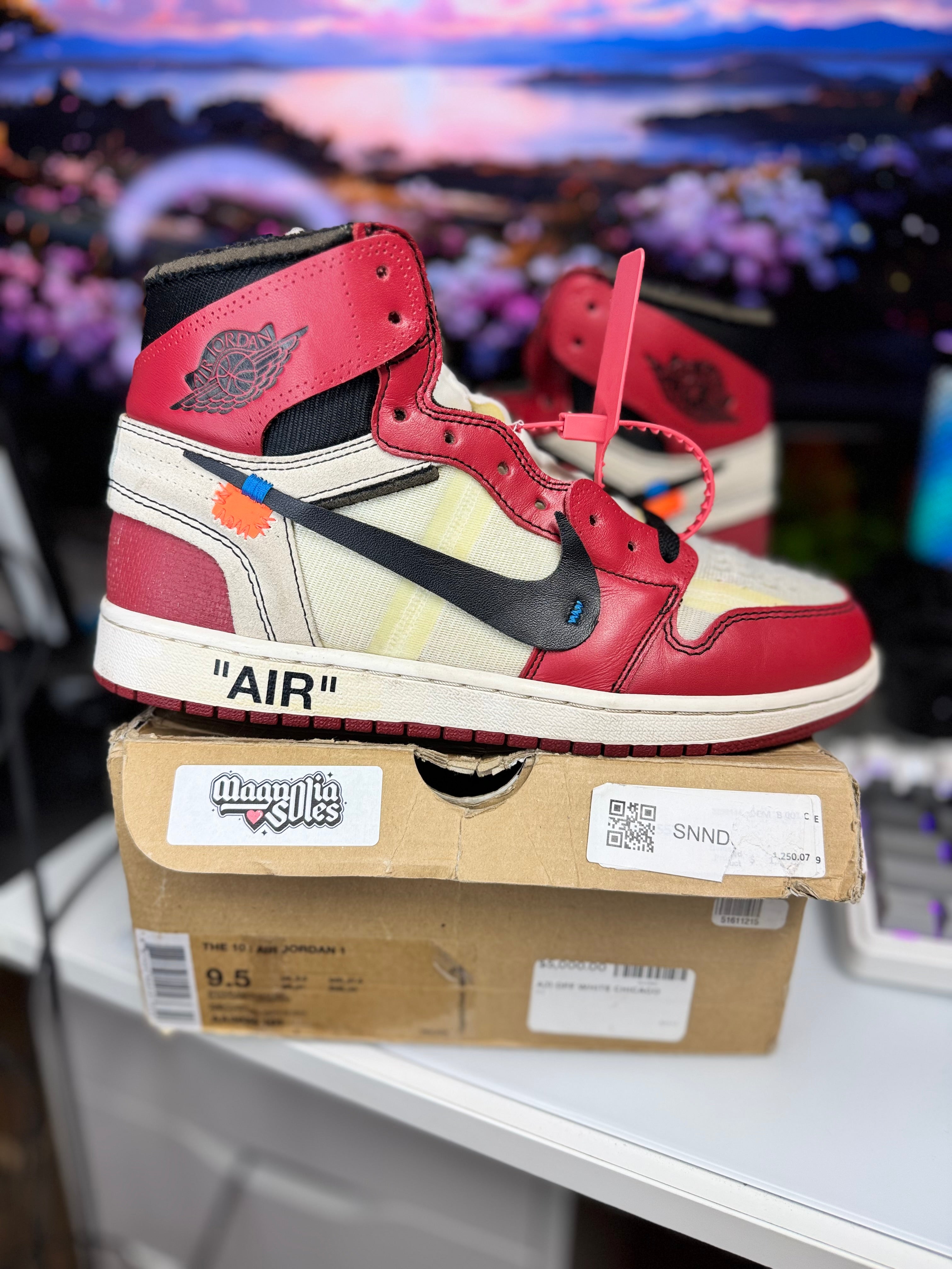“Chicago” Off White Air Jordan Retro 1 The Ten