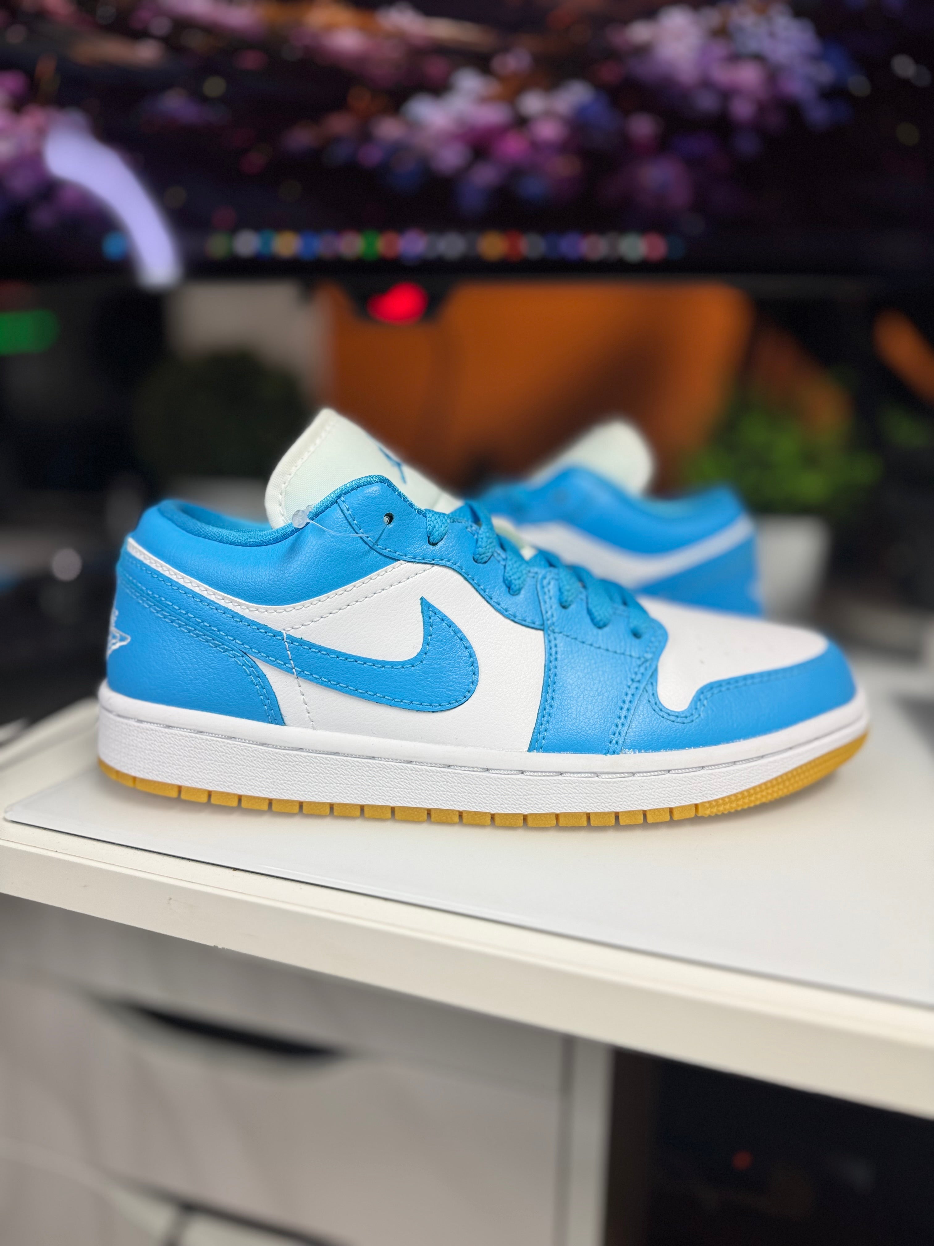 "Aqua" Air Jordan 1 Low (WMNS)