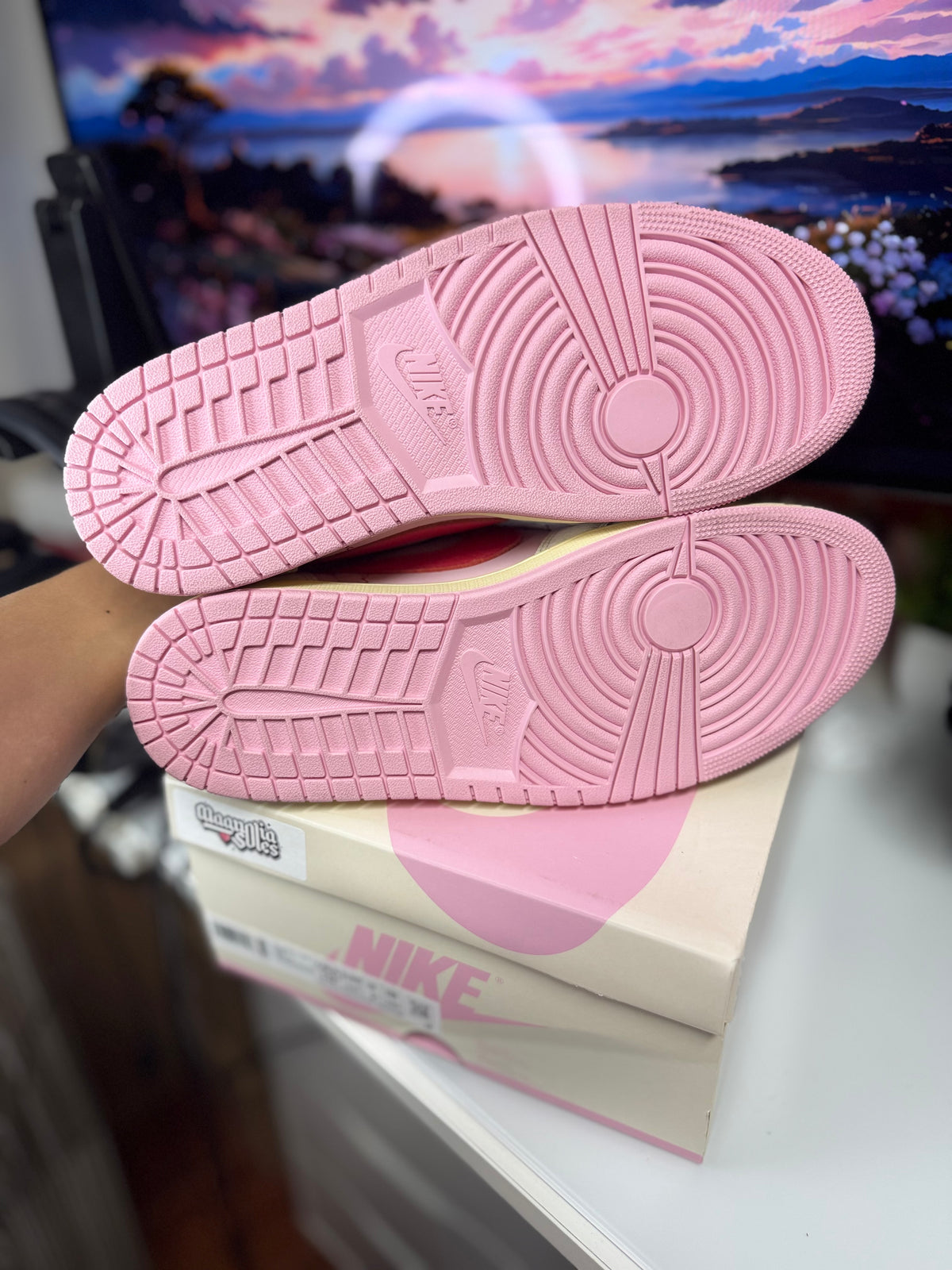 "Tropical Pink" Travis Scott Air Jordan Retro 1 Low