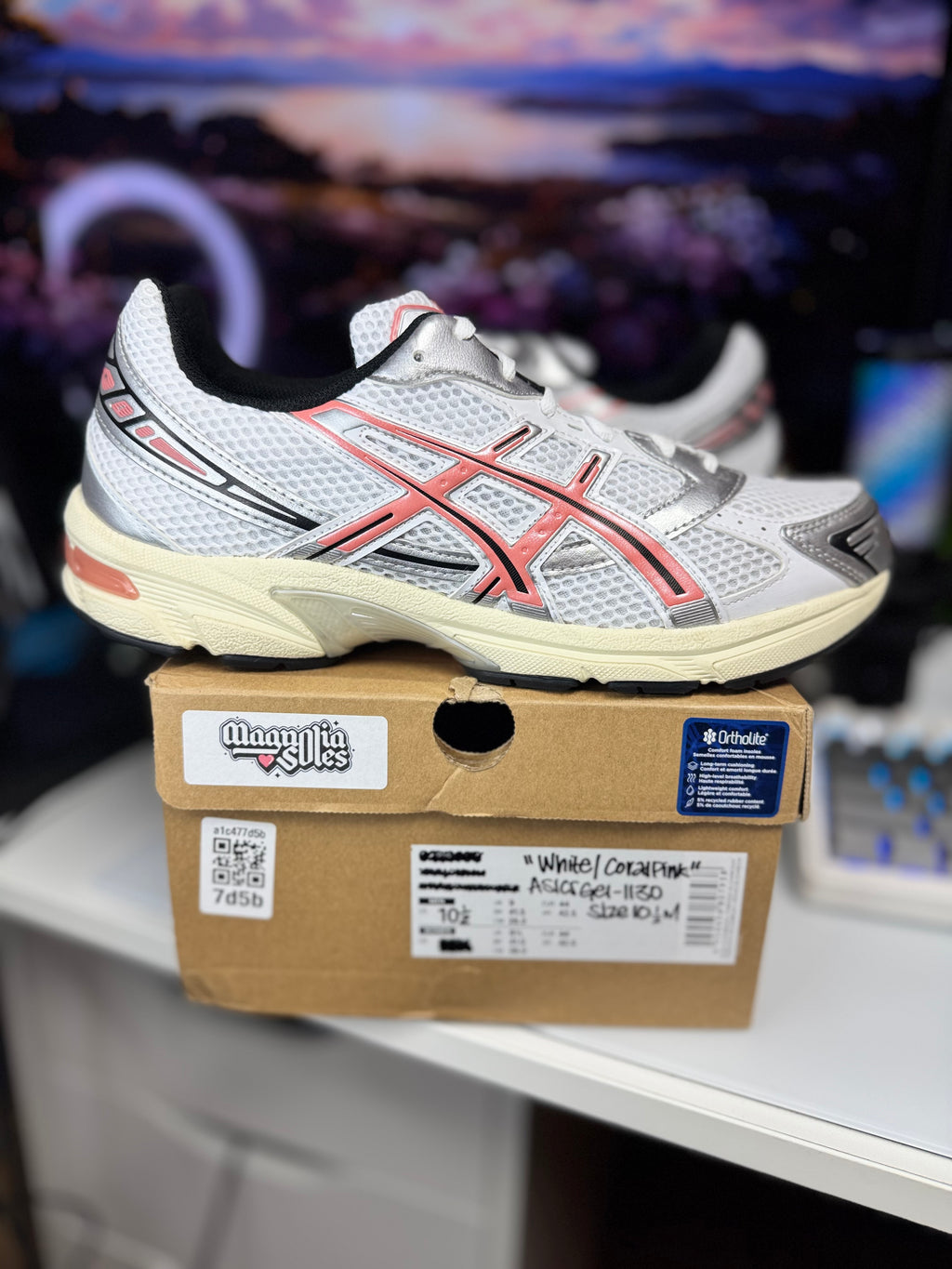 "Coral Pink" Asics Gel-1130