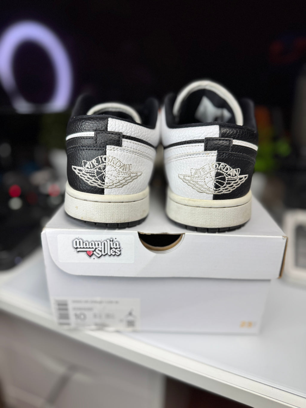 "Oreo Split" Air Jordan 1 Low (WMNS)