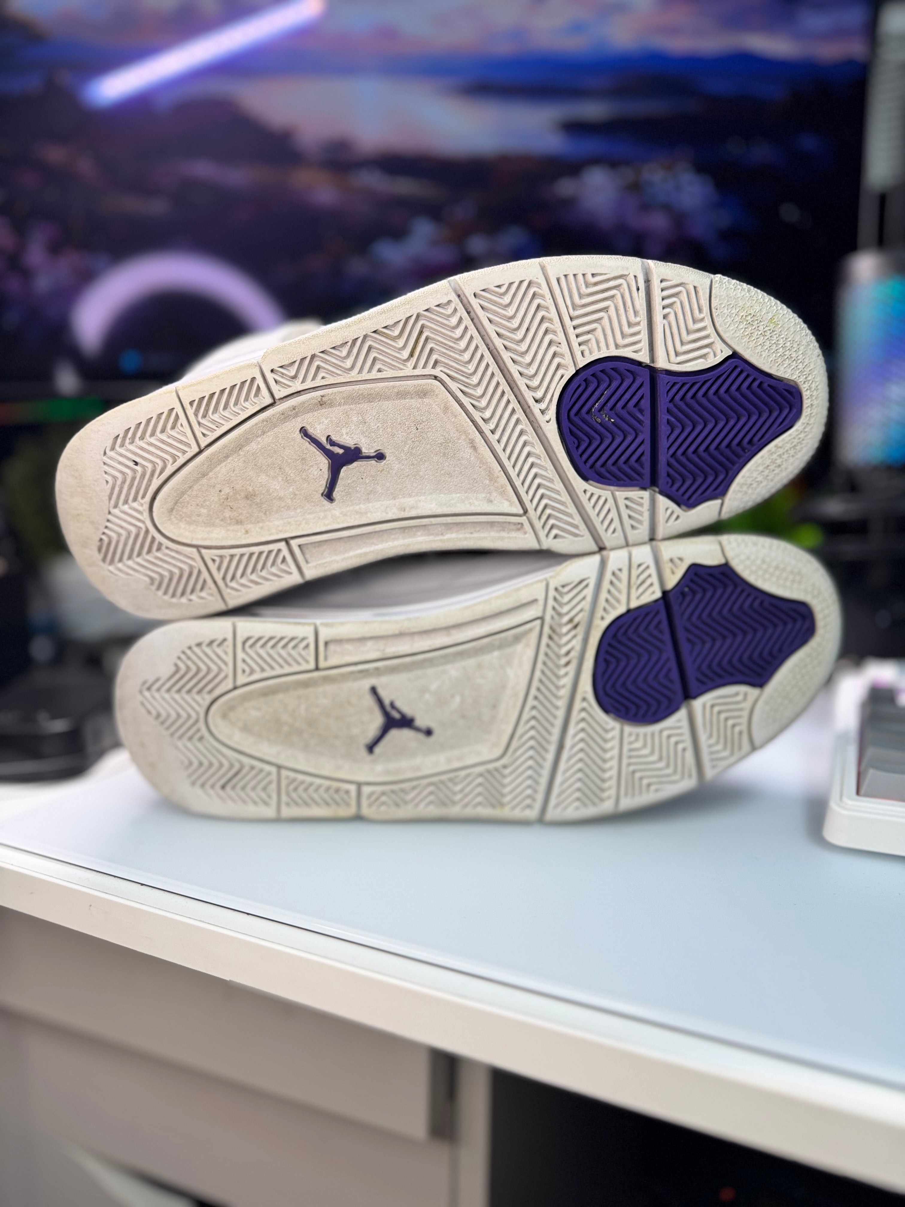 "Metallic Purple" Air Jordan Retro 4