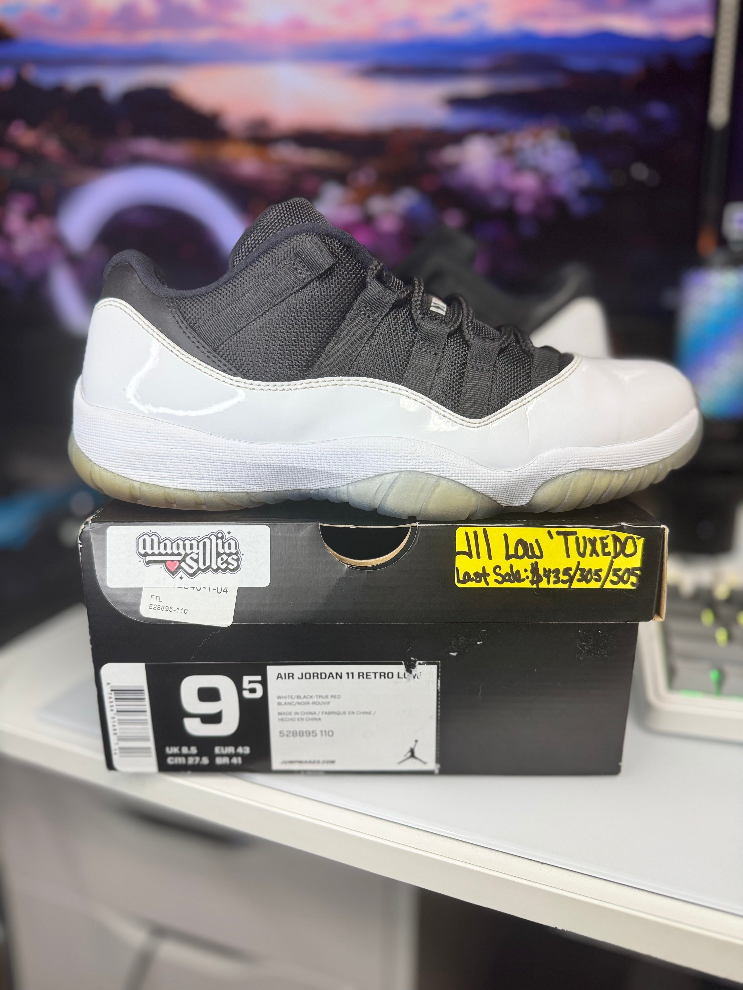 “Tuxedo” Air Jordan Retro 11 Low