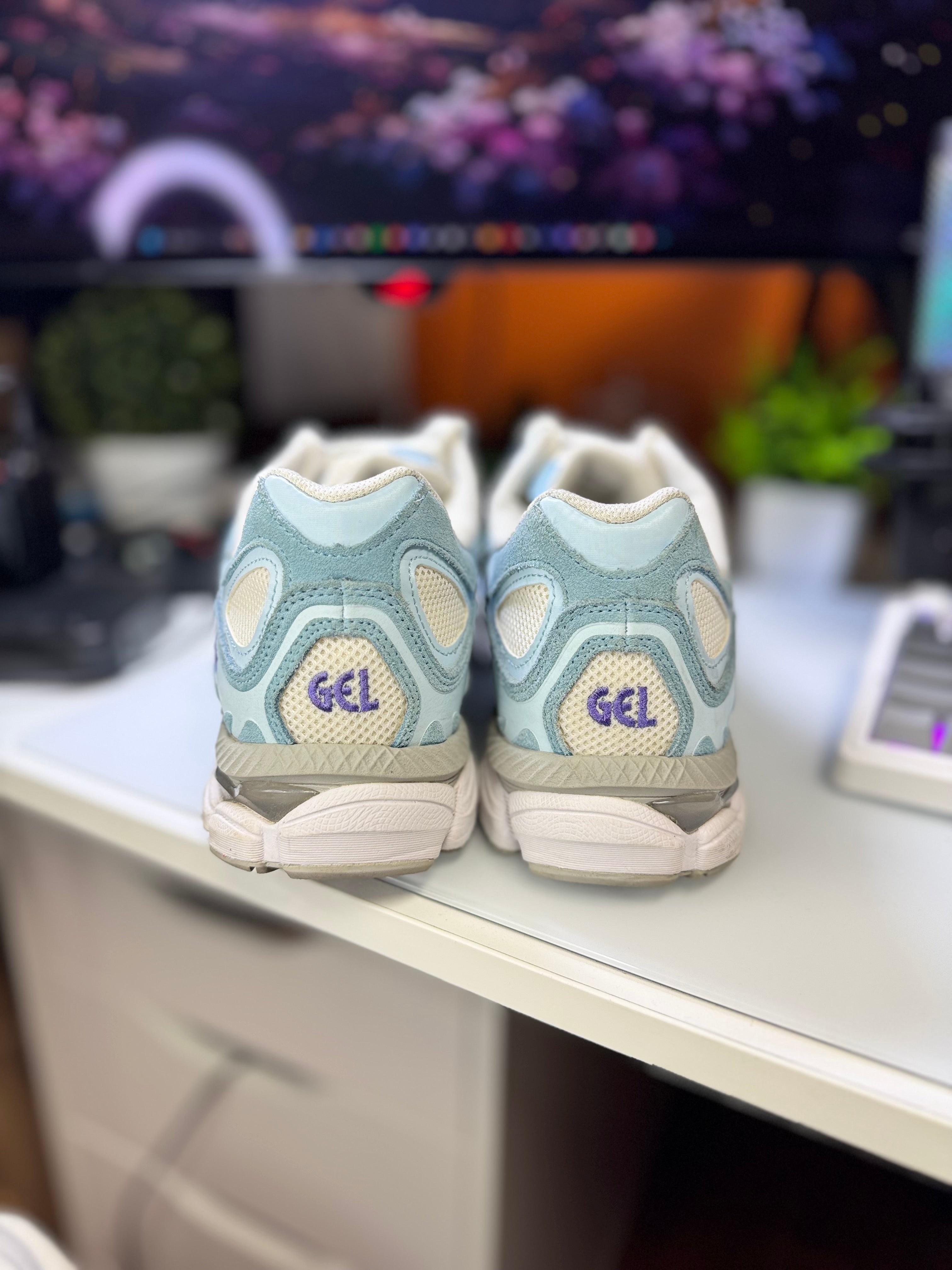 "Cream Arctic Sky" Asics Gel-NYC