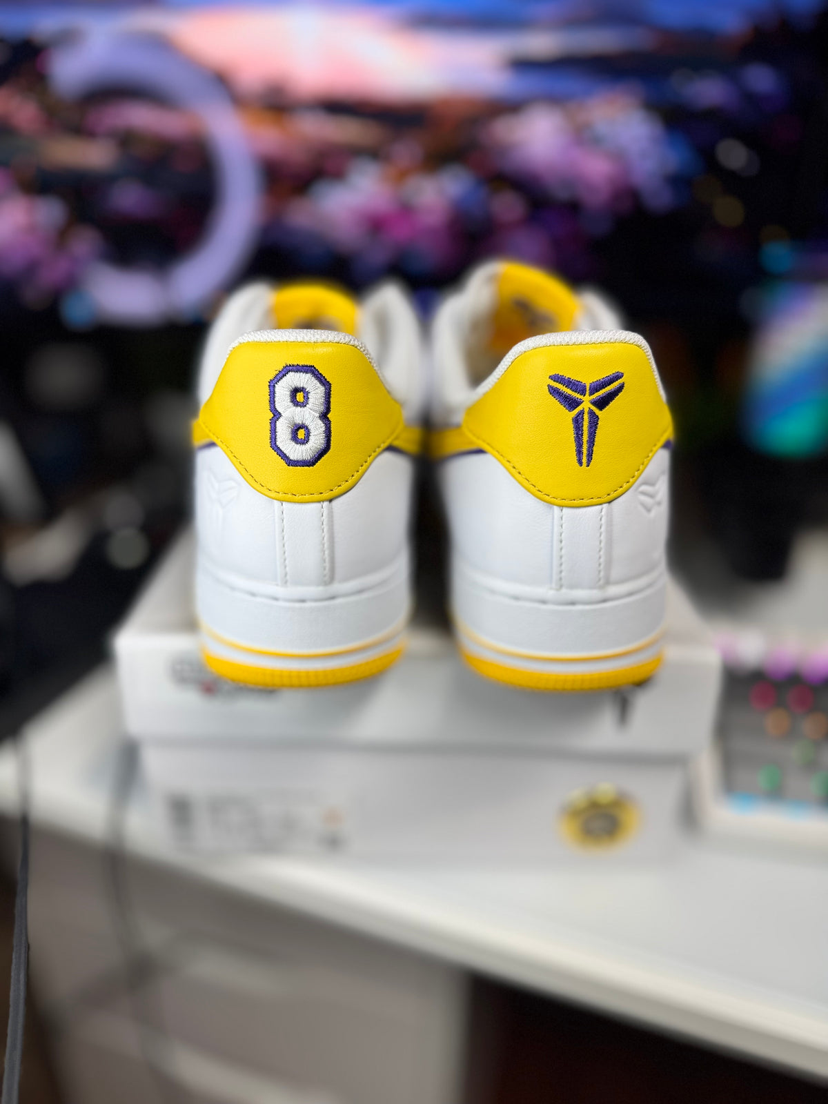 "Lakers Home" Nike Air Force 1 Low Kobe Bryant