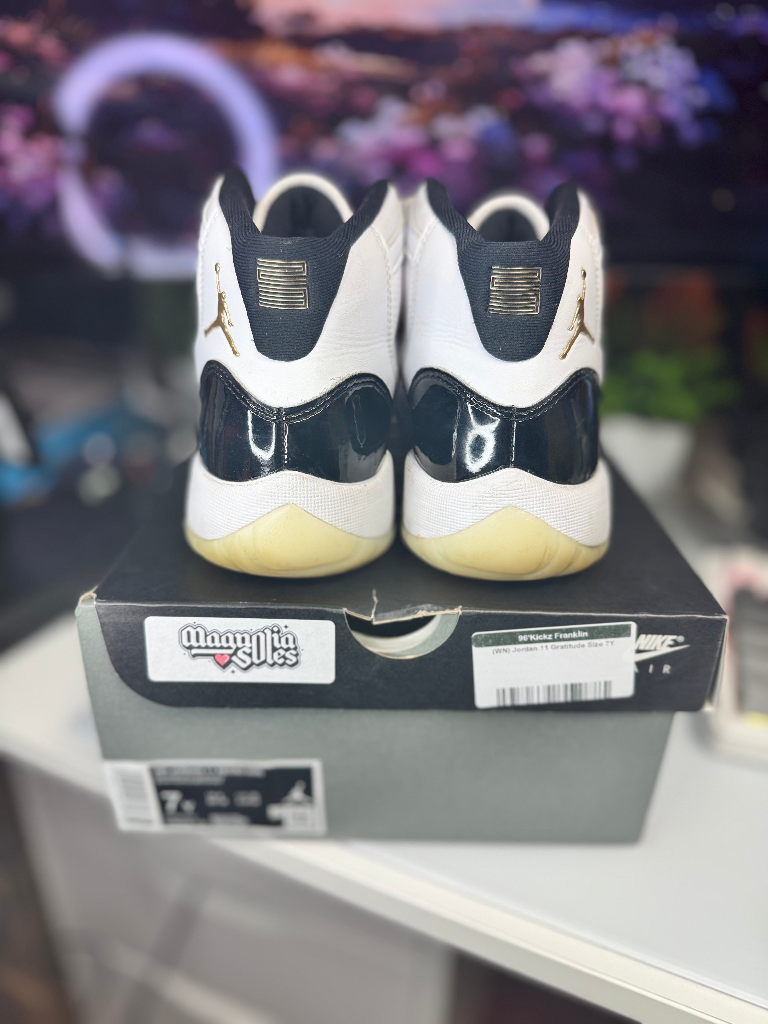 "Gratitude" Air Jordan Retro 11 (GS)
