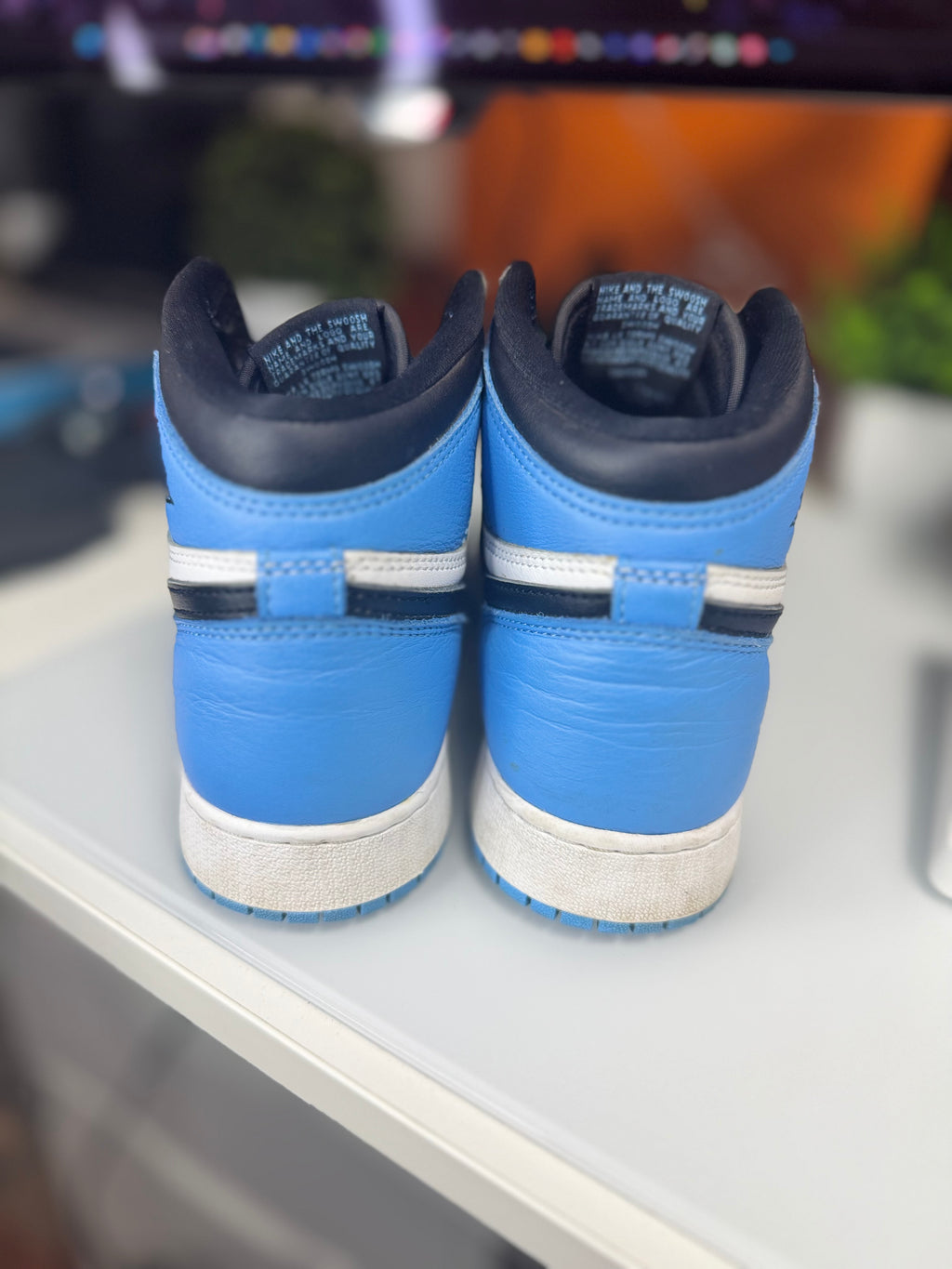 "UNC Toe" Air Jordan Retro 1 (GS)