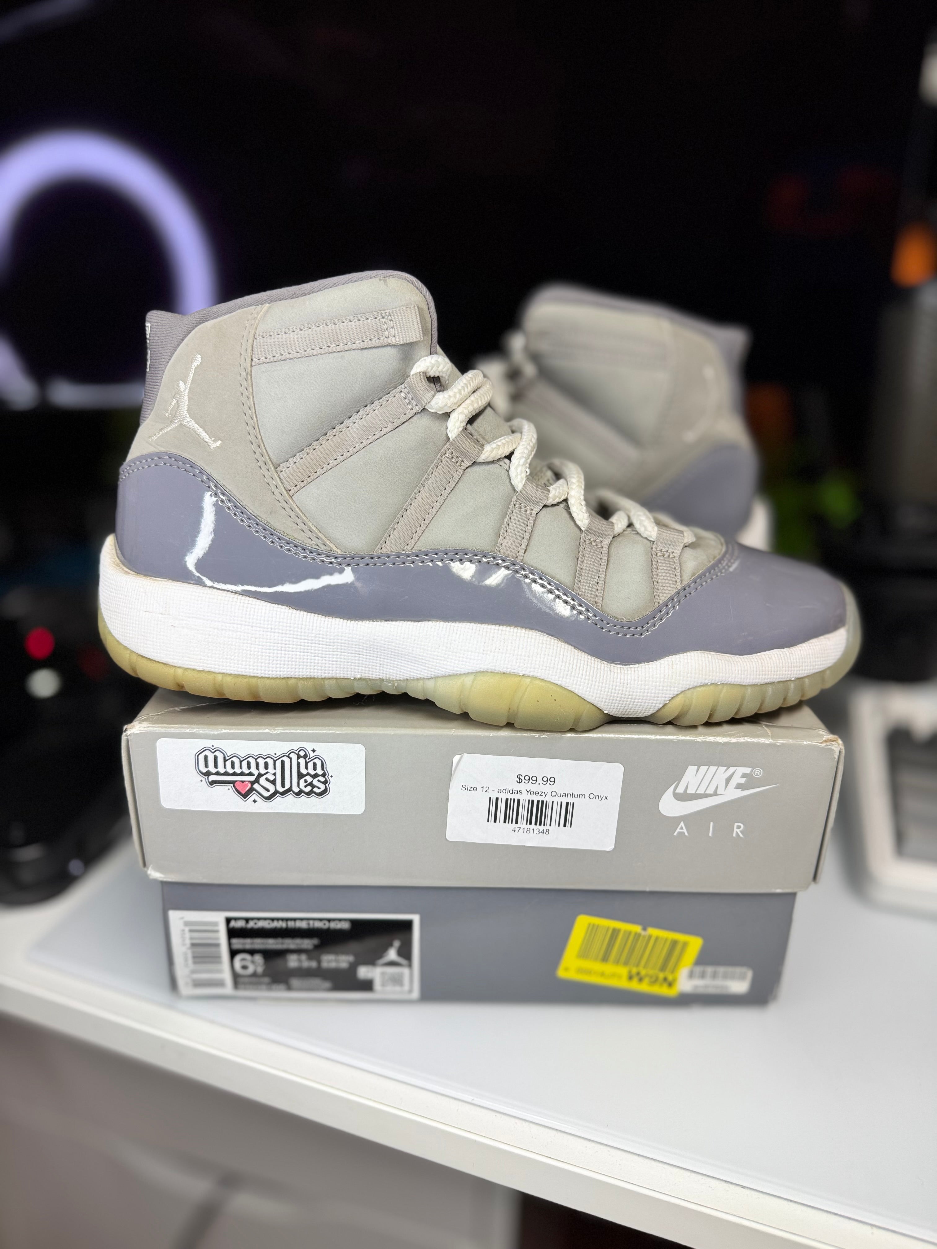 "Cool Grey" Air Jordan Retro 11 (GS)