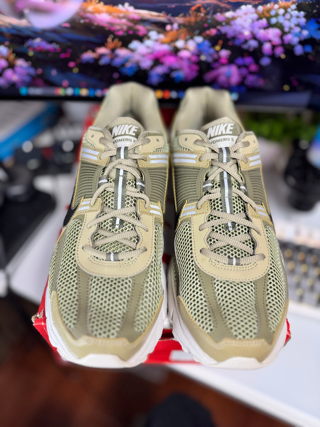 “Olive” Nike Zoom Vomero 5