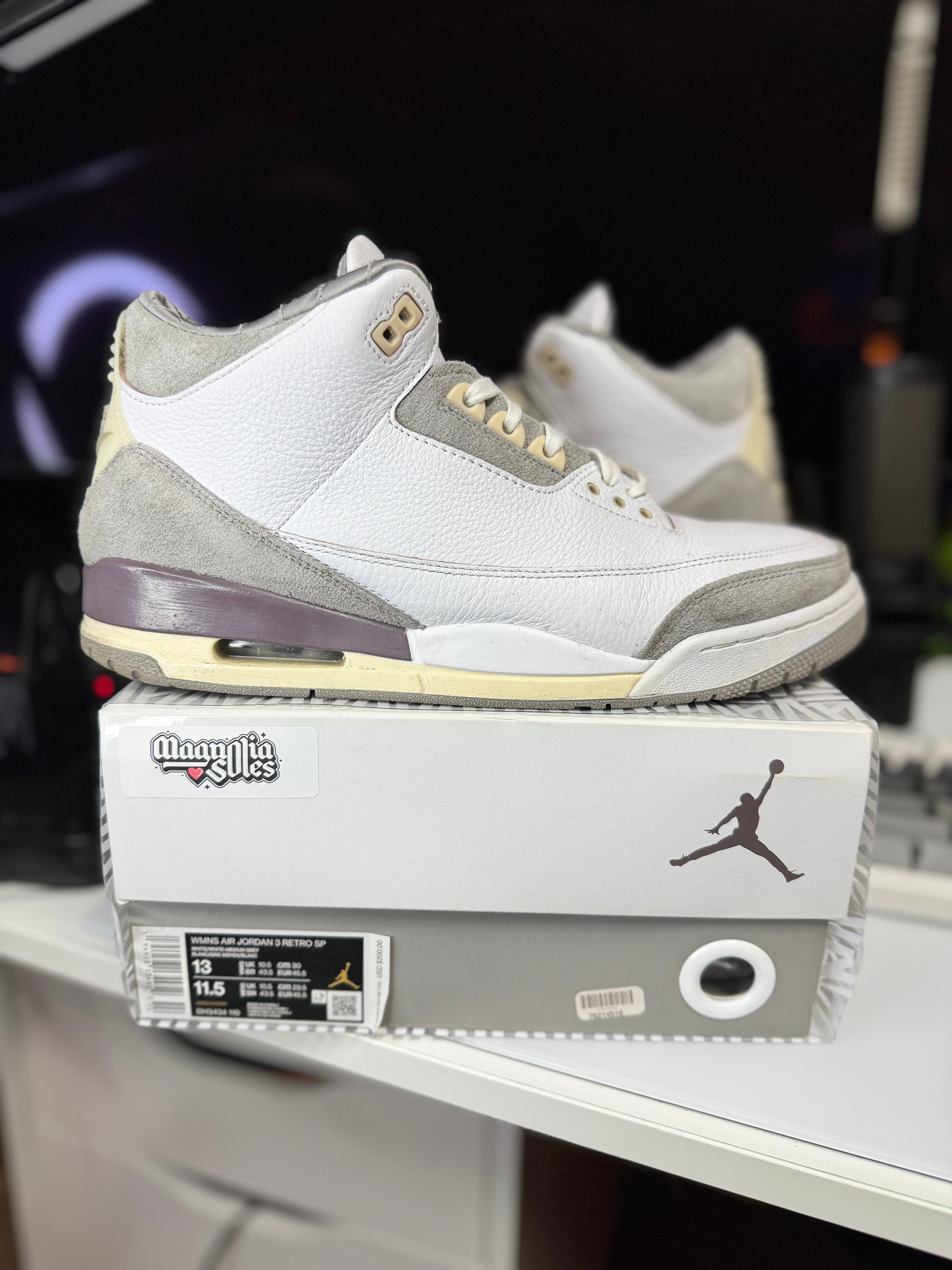 "A Ma Maniere RBW" AIr Jordan Retro 3 (WMNS)