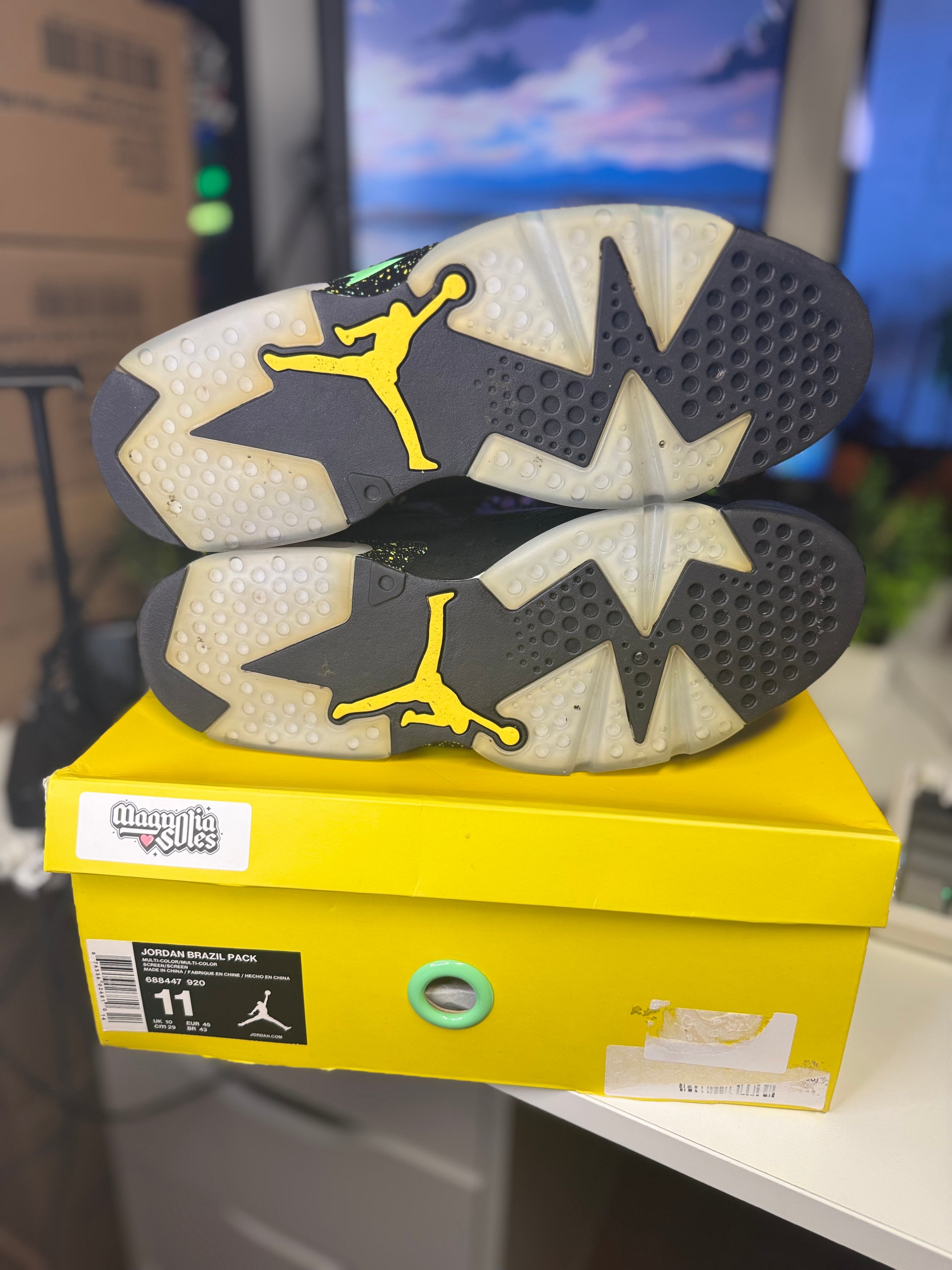 "Brazil" Air Jordan Retro 6