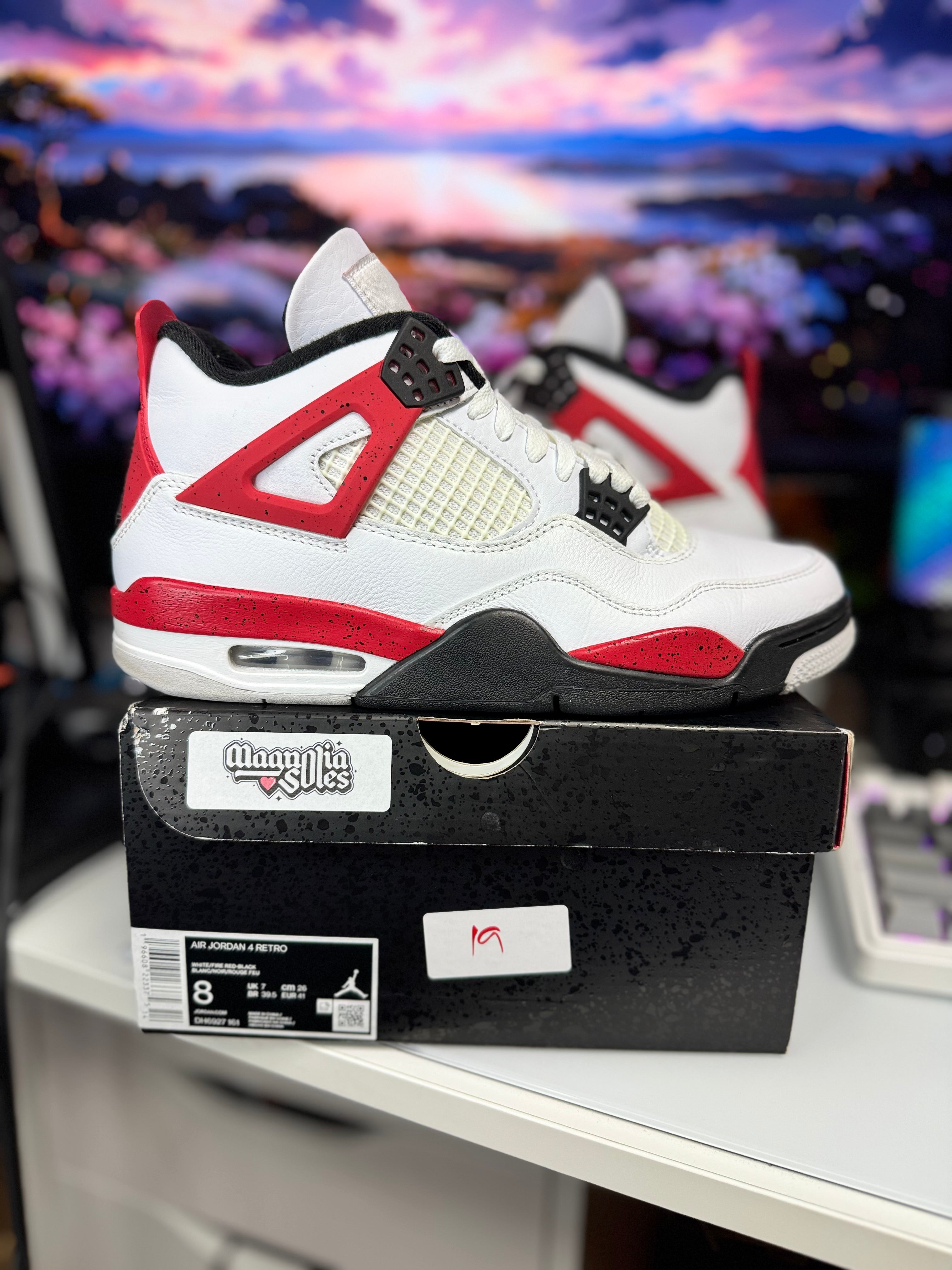 “Red Cement” Air Jordan Retro 4