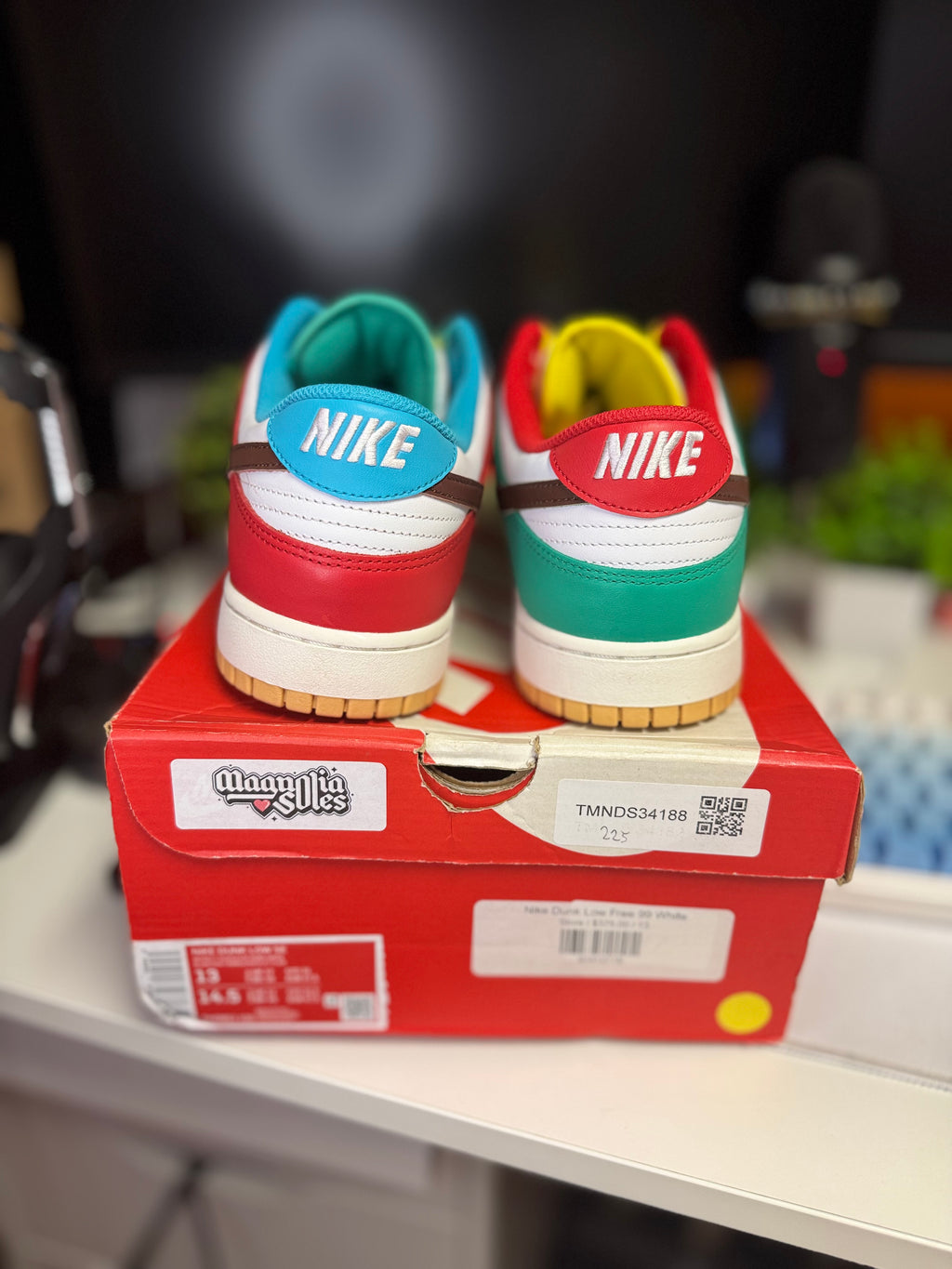 "Free 99 White" Nike Dunk Low